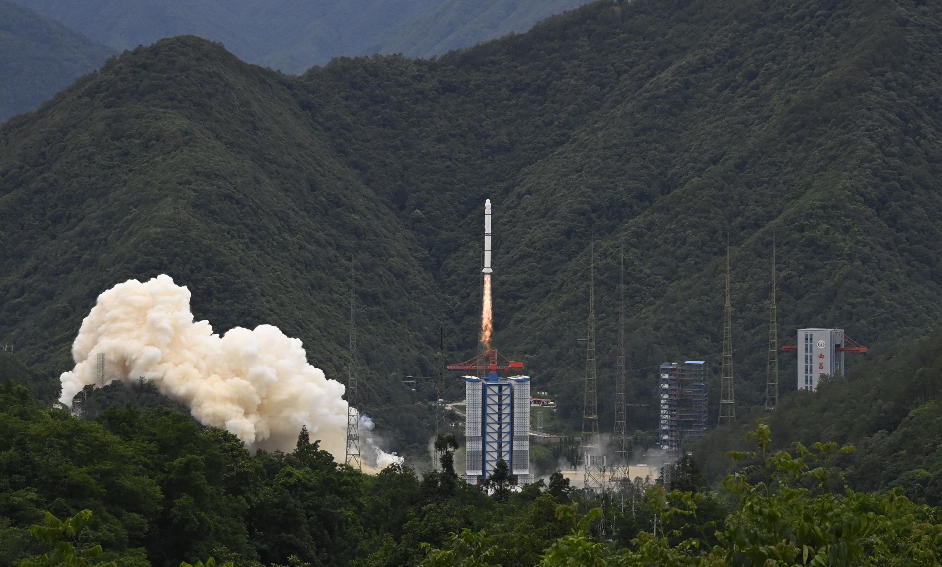 This mission lifts off on Saturday afternoon in Sichuan. Photo: AFP