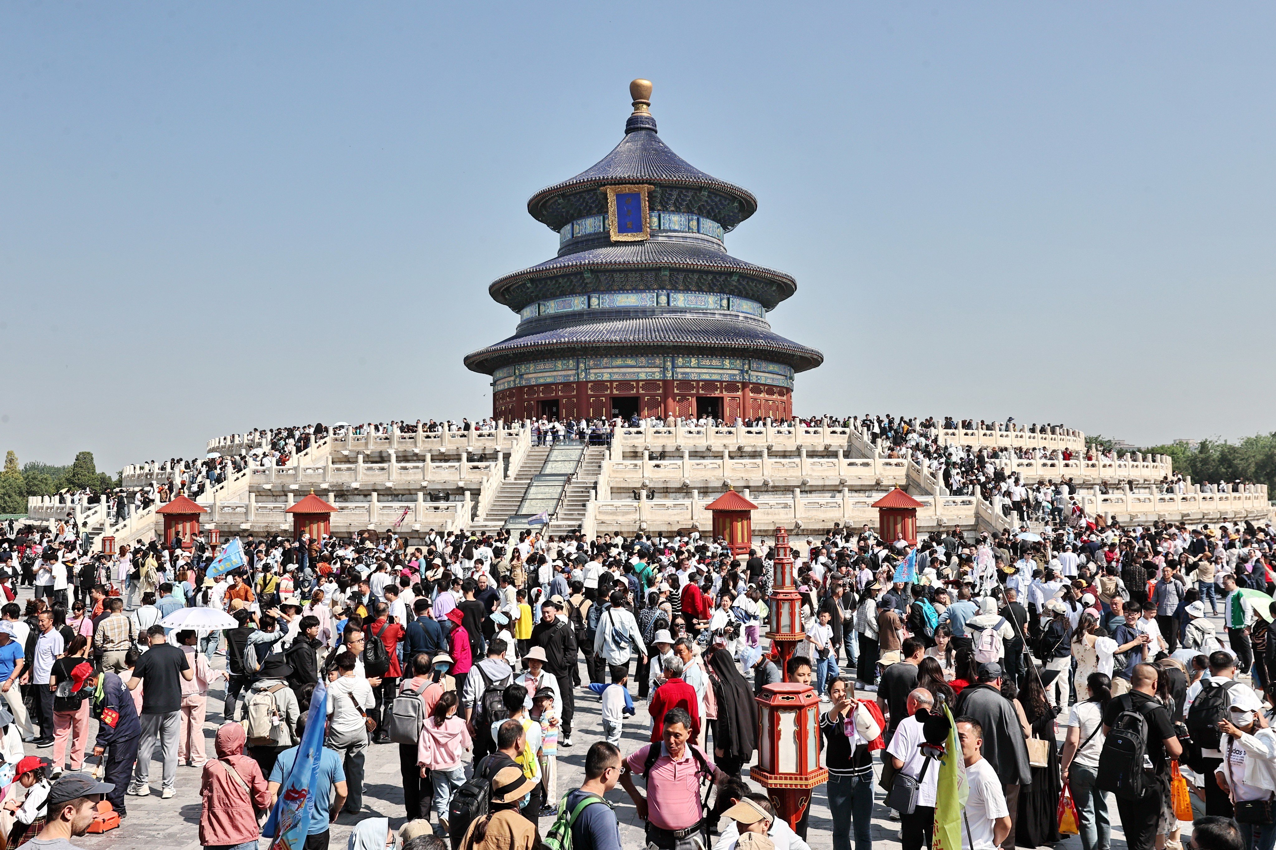 Most Beijing attractions will no longer require tickets to be reserved in advance. Photo: VCG via Getty Images