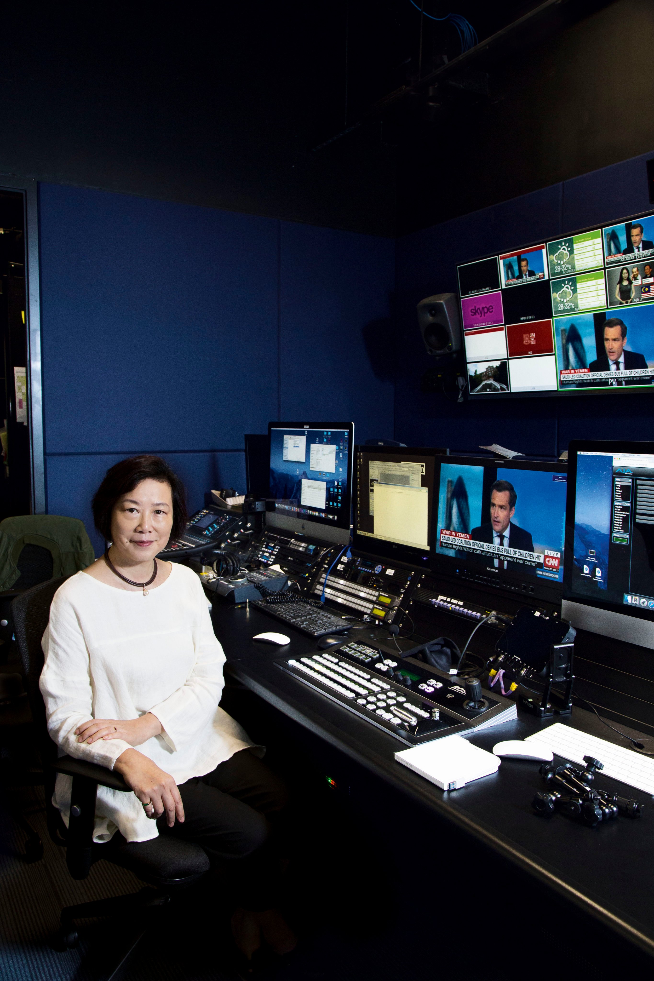 Ruby Yang at Hong Kong University’s Journalism and Media Studies Centre, where she is the director. Photo:  Ruby Yang