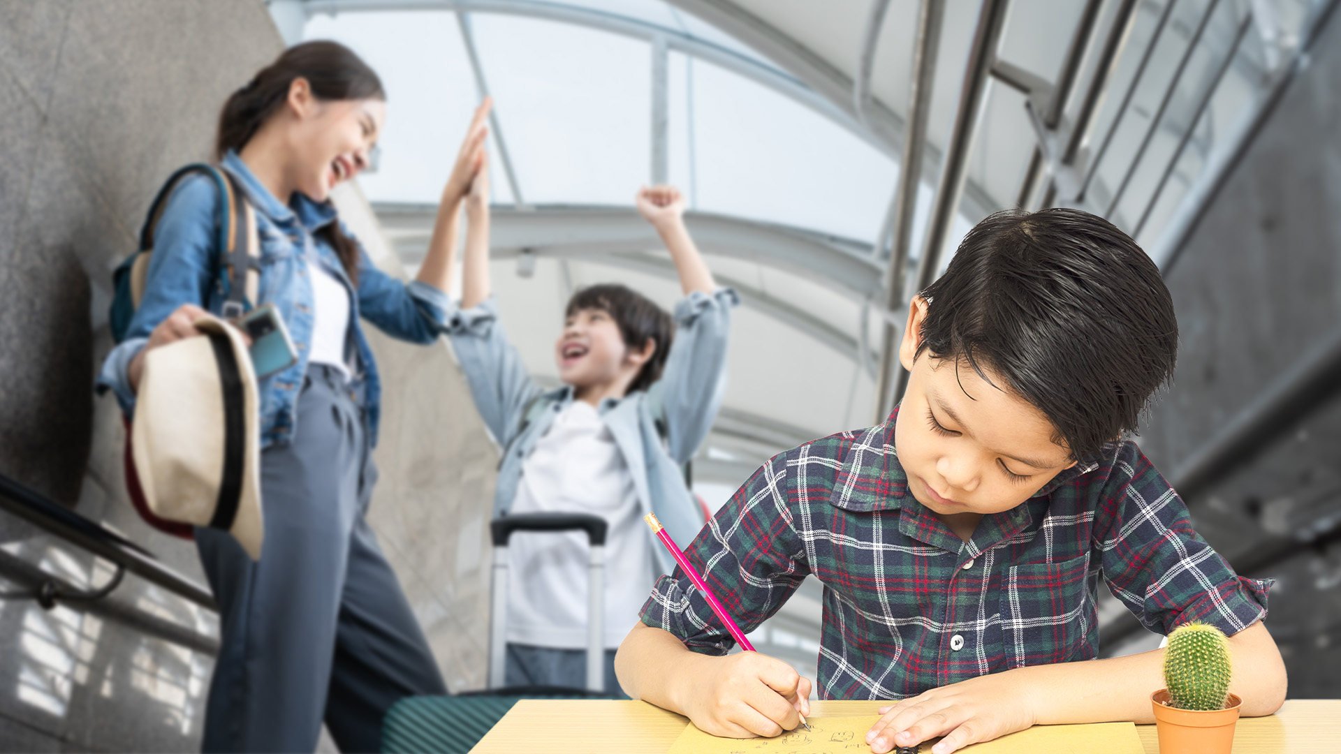 As social attitudes change, the Post delves into the emergence of a negative term  in South Korea which labels people who apply themselves strictly to studies or work as “perfect attendance beggars”. Photo: SCMP composite/Shutterstock