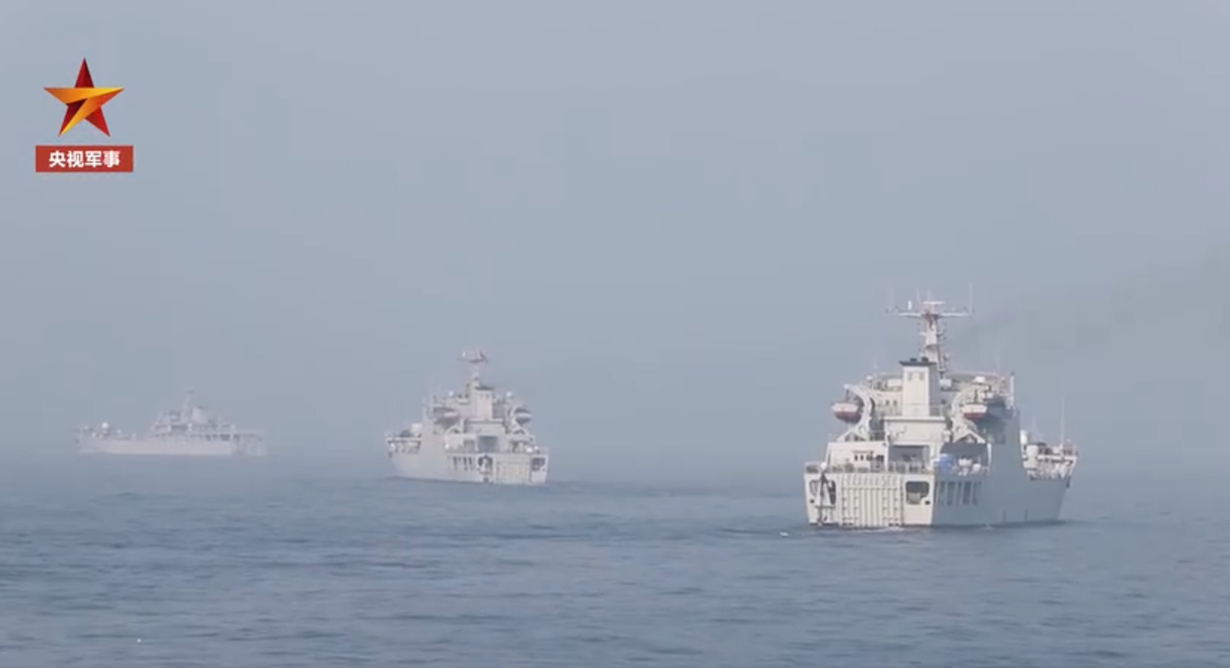 The state broadcaster said recent drills in the South China Sea involved testing the PLA Navy’s emergency response and coordinated combat capabilities. Photo: CCTV