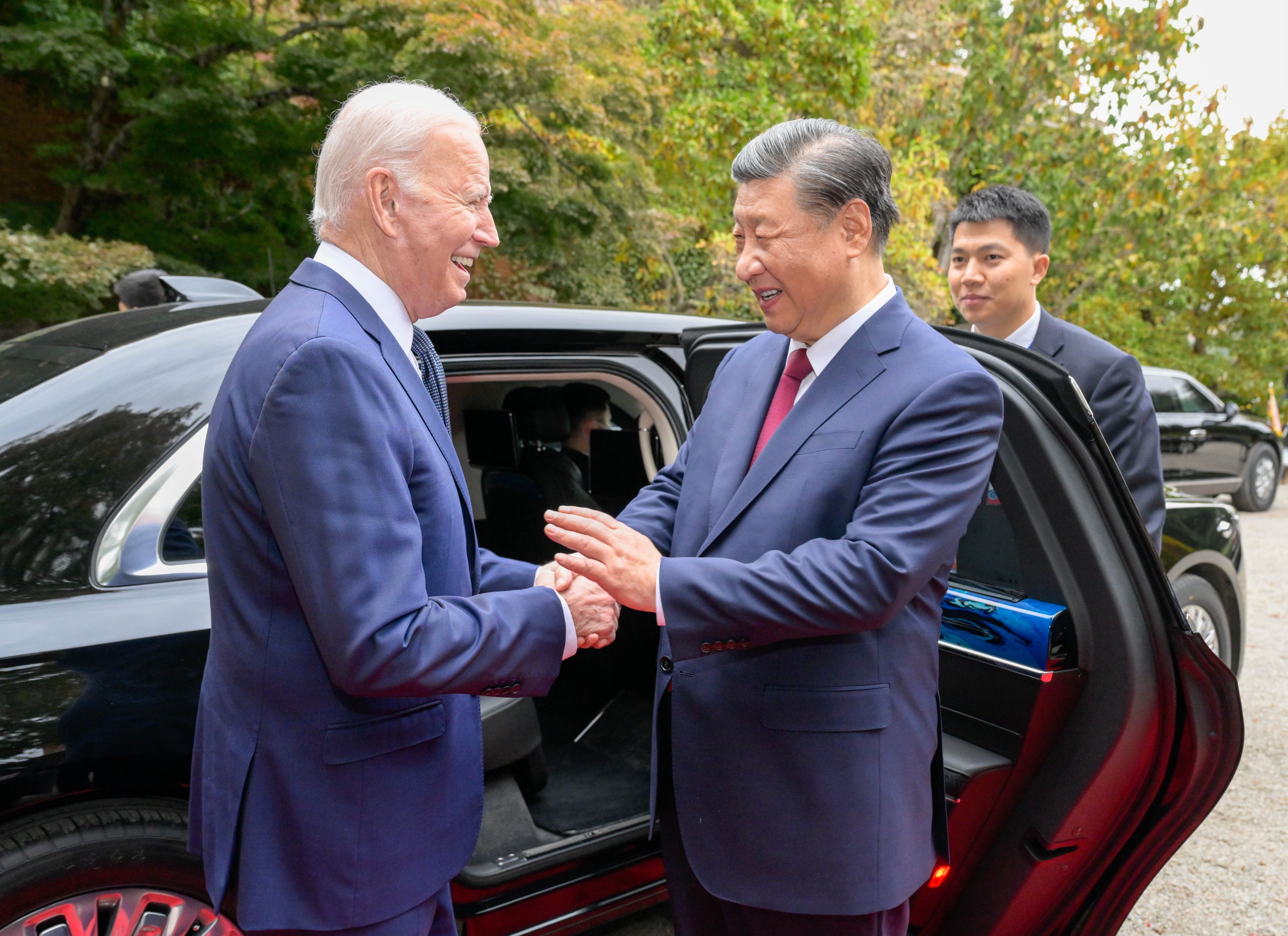 US President Joe Biden with Chinese President Xi Jinping. Photo: EPA-EFE