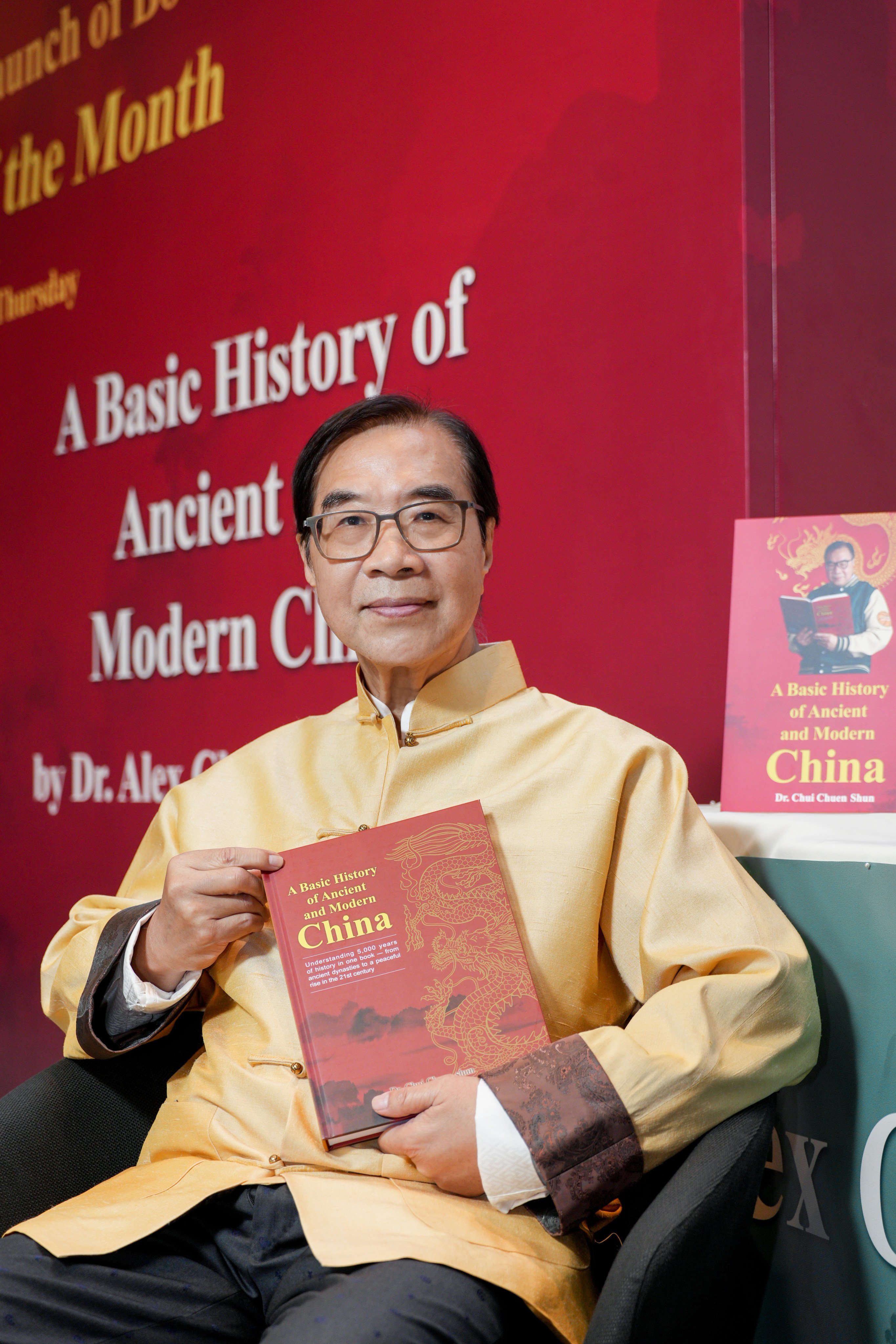 Hong Kong-born author Chui Chuen-shun. Photo: courtesy of Chui Chuen-shun