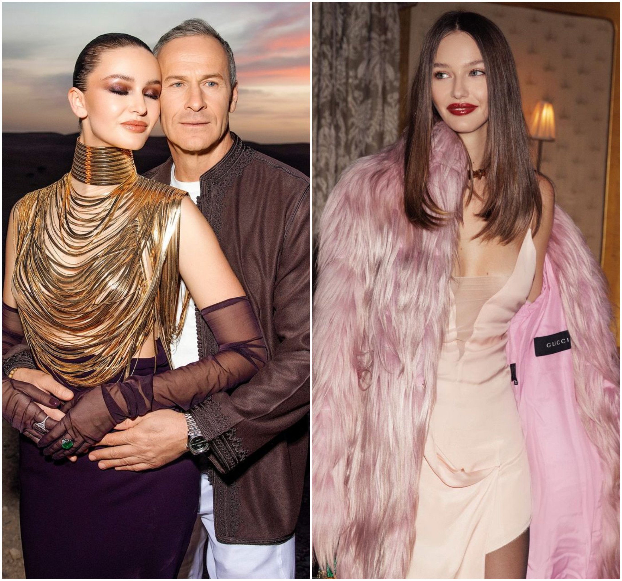 Kristina Romanova has two children with her billionaire boyfriend of nine years, Aman CEO Vladislav Doronin. Photos: @krissroma/Instagram