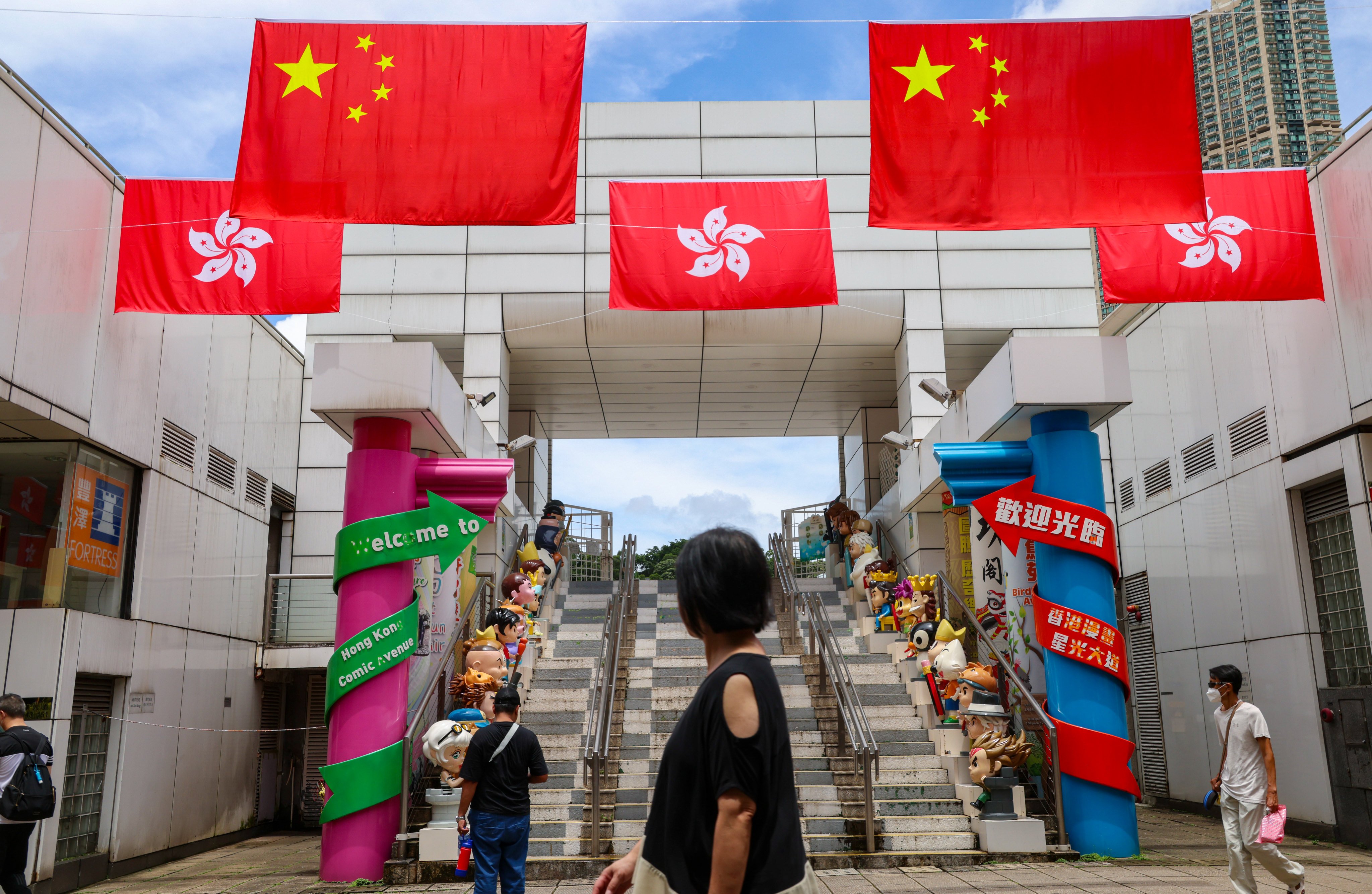 The city marks the 27th anniversary of its return to Chinese sovereignty on July 1. Photo: Jelly Tse