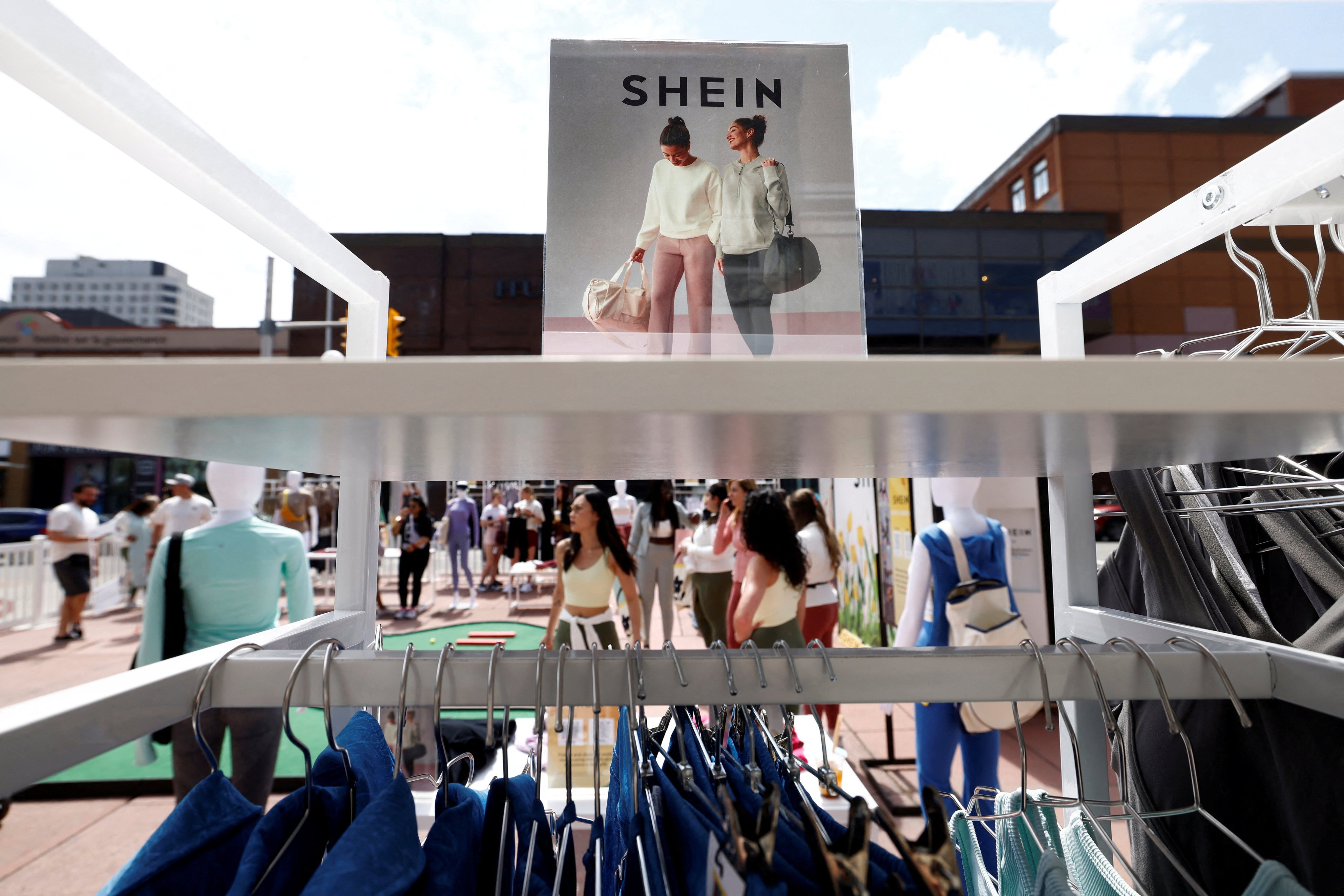 A Shein pop-up store in Ottawa, Canada. Photo: Reuters