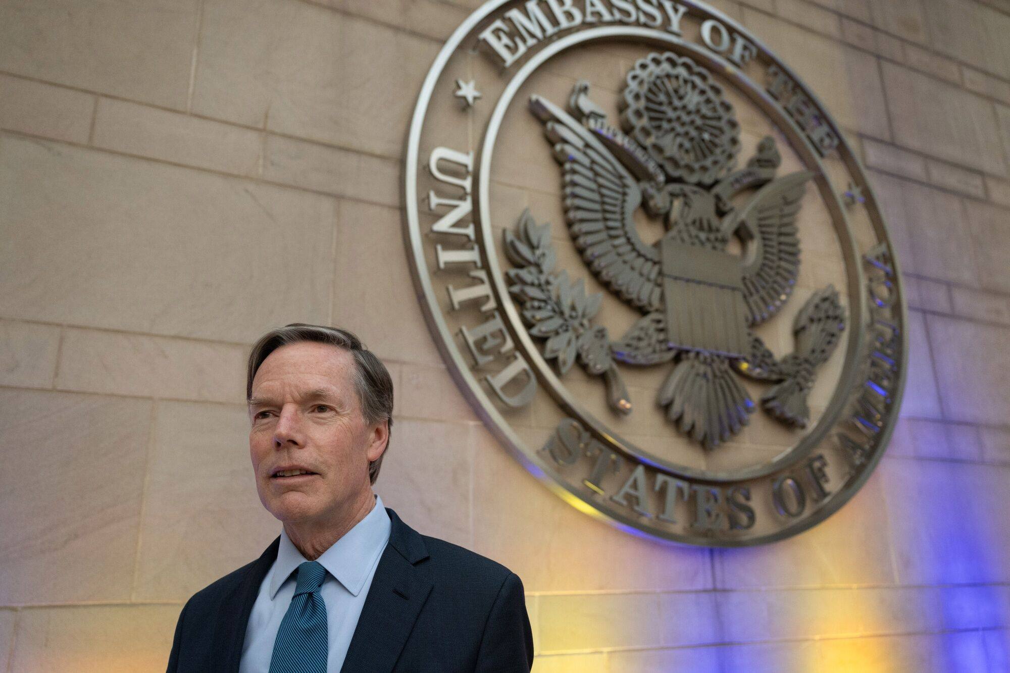 Nicholas Burns, US ambassador to China, assumed his post in Beijing in 2022. Photo: Bloomberg