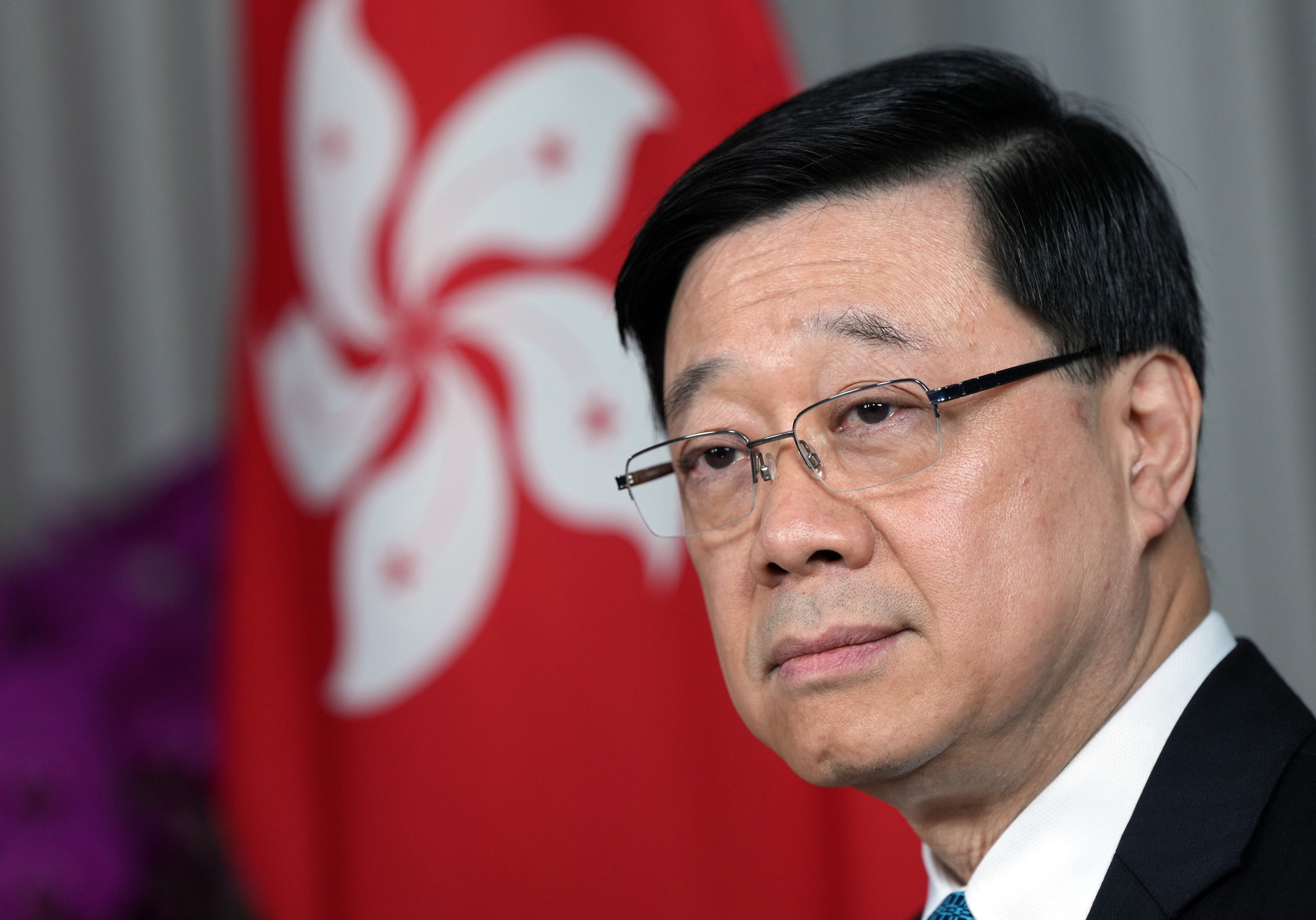 Hong Kong Chief Executive John Lee inherited an economy in contraction that turned positive the following year, and he expects gross domestic product to grow between 2.5 and 3.5 per cent this year. Photo: Sam Tsang