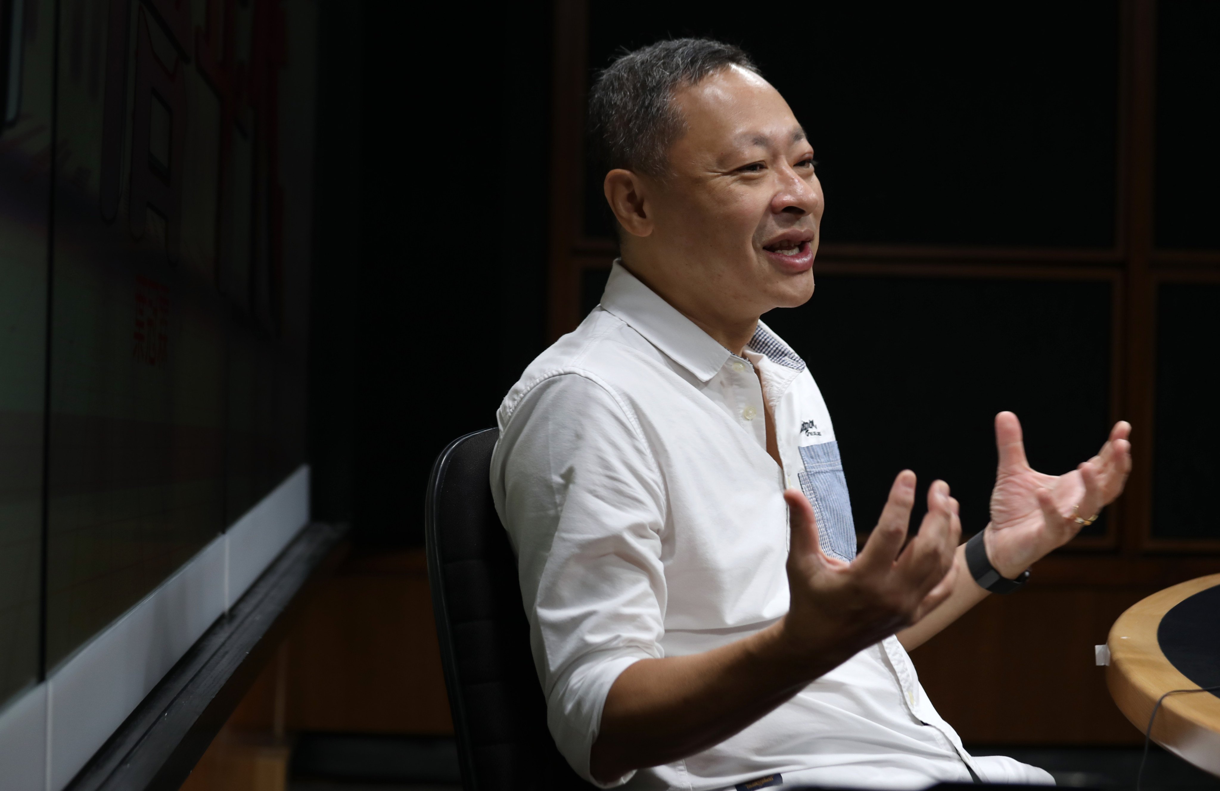 Benny Tai has always been an advocate for non-violence, his lawyer has argued. Photo: Xiaomei Chen