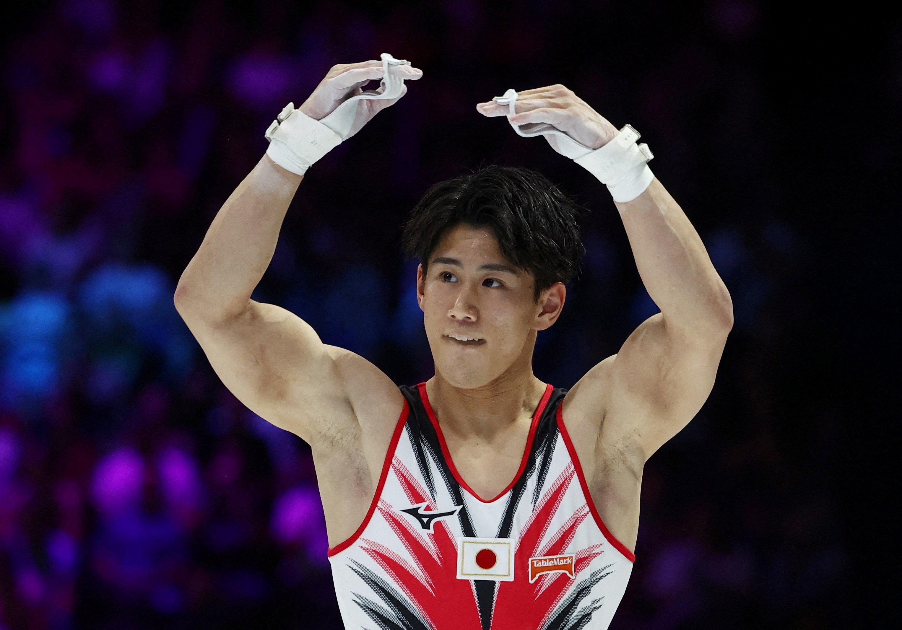 Led by Daiki Hashimoto, Japan defeated China to win the World Championships title last October and will hope to beat their rivals again in Paris. Photo: Reuters