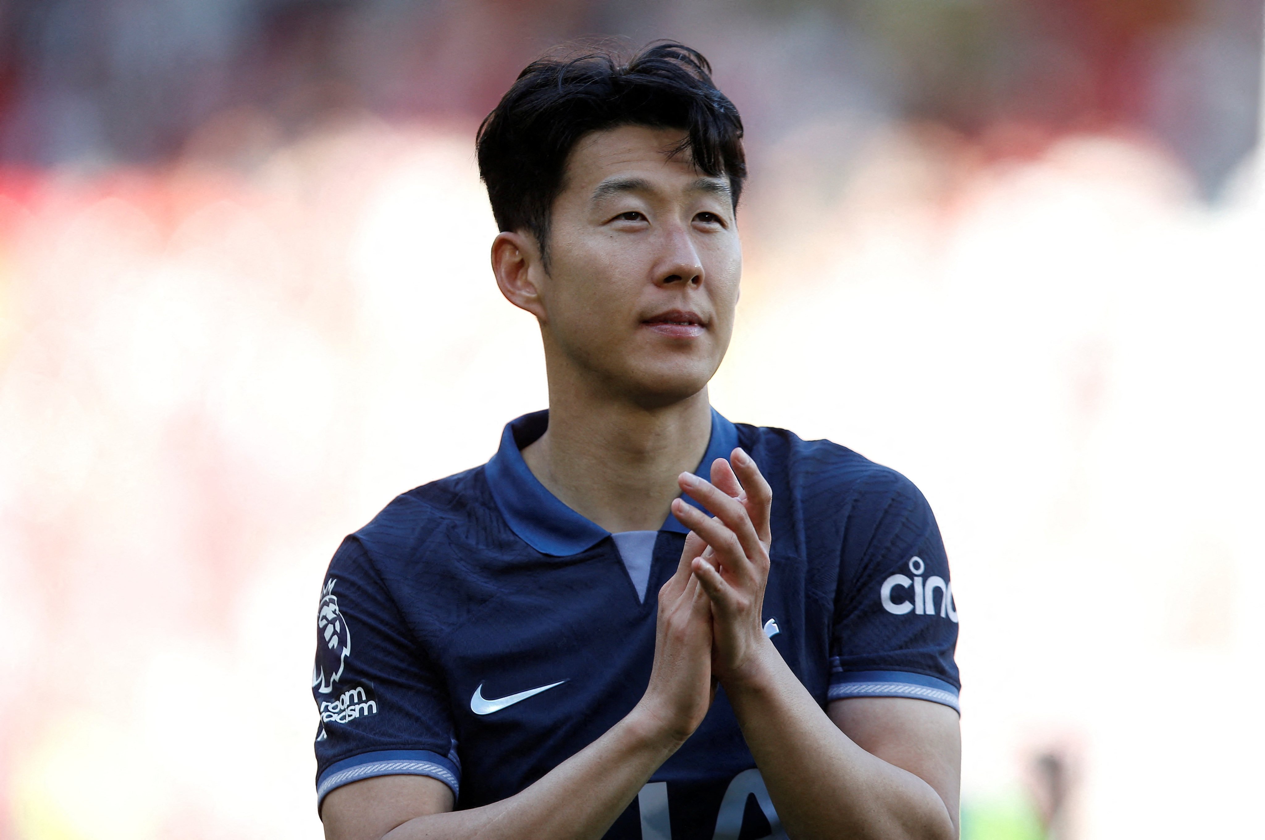 Son Heung-min’s father has denied corporal punishment was used at his academy after being sued. Photo: Reuters