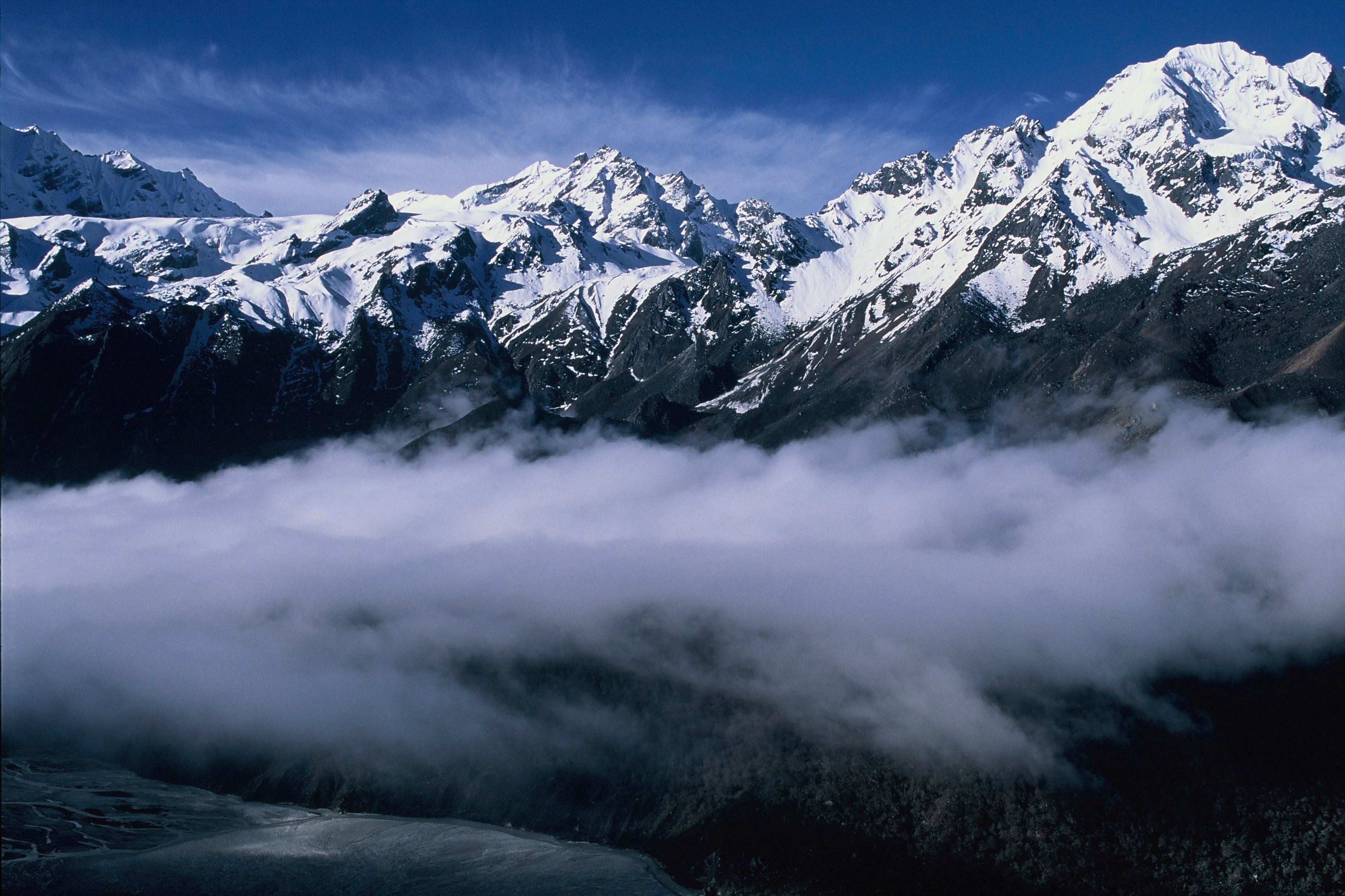 The Hindu Kush Himalaya is one of the greatest mountain systems in the world, covering 4.2 million sq km across eight countries: Afghanistan, Bangladesh, Bhutan, China, India, Myanmar, Nepal and Pakistan. Photo: EPA-EFE / ICIMOD