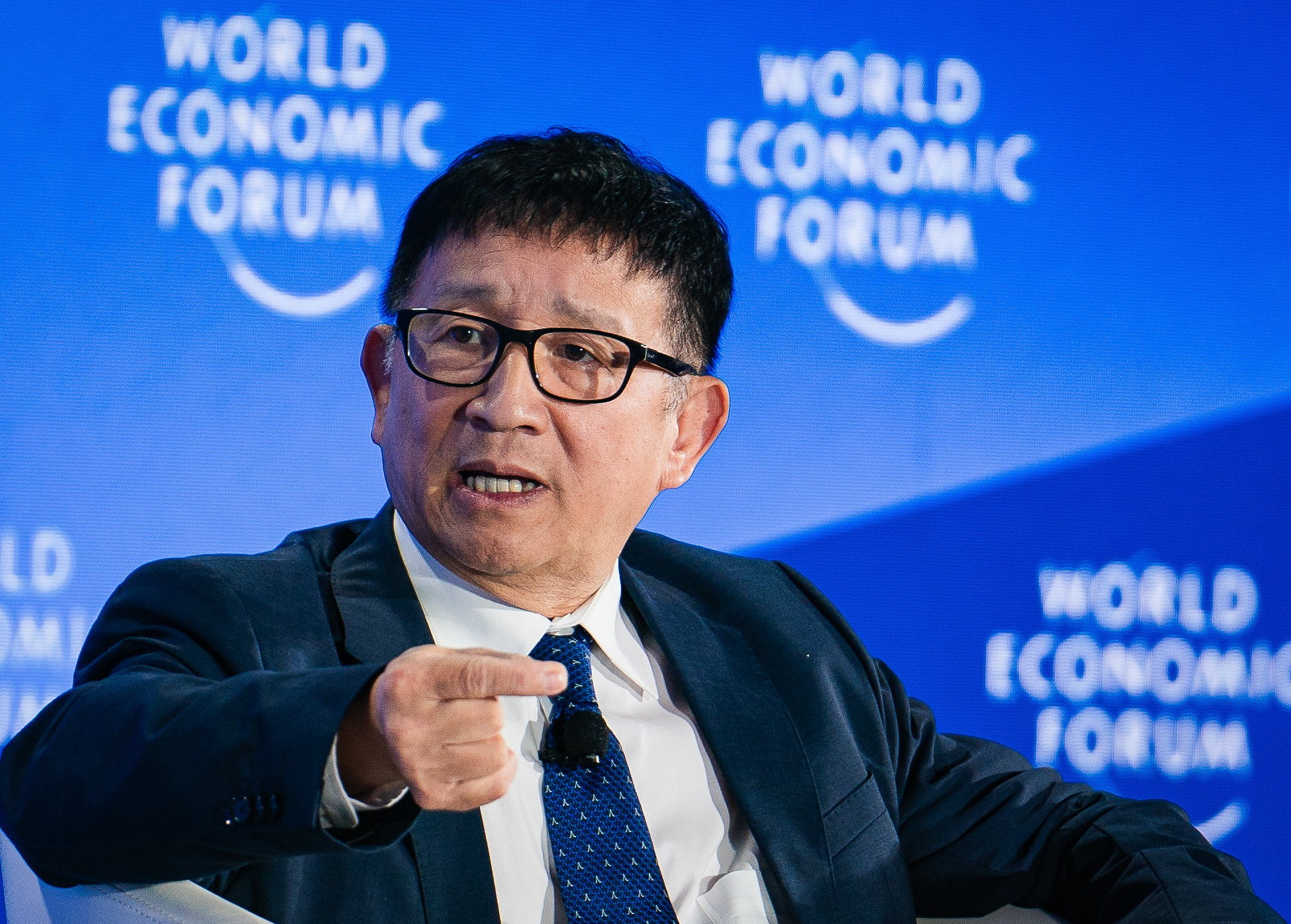 Professor Li Cheng says the US’ framing of its rivalry with China is a threat to others and the United States. Photo: World Economic Forum