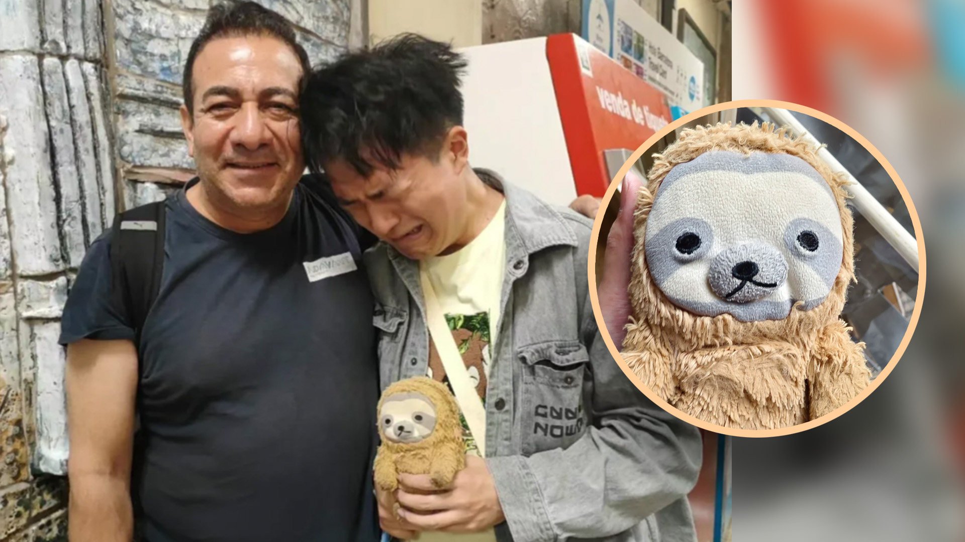 A Chinese tourist in Spain has been reunited with his beloved comfort toy after it went missing in Barcelona, melting hearts on social media. Photo: SCMP composite/Xiaohongshu