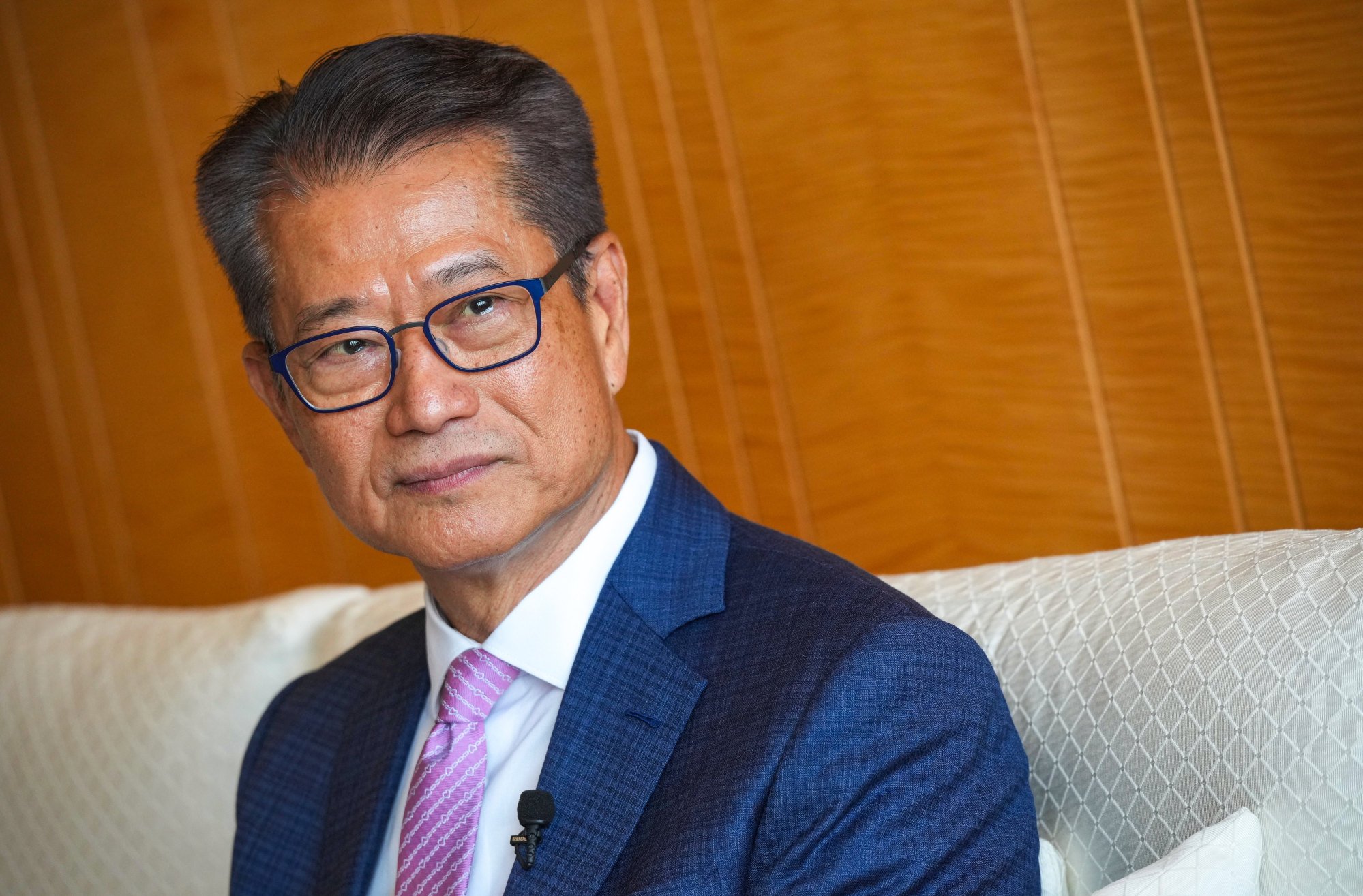 Financial Secretary Paul Chan says many coming into Hong Kong under a top talent scheme are professionals in their forties with young families. Photo: May Tse