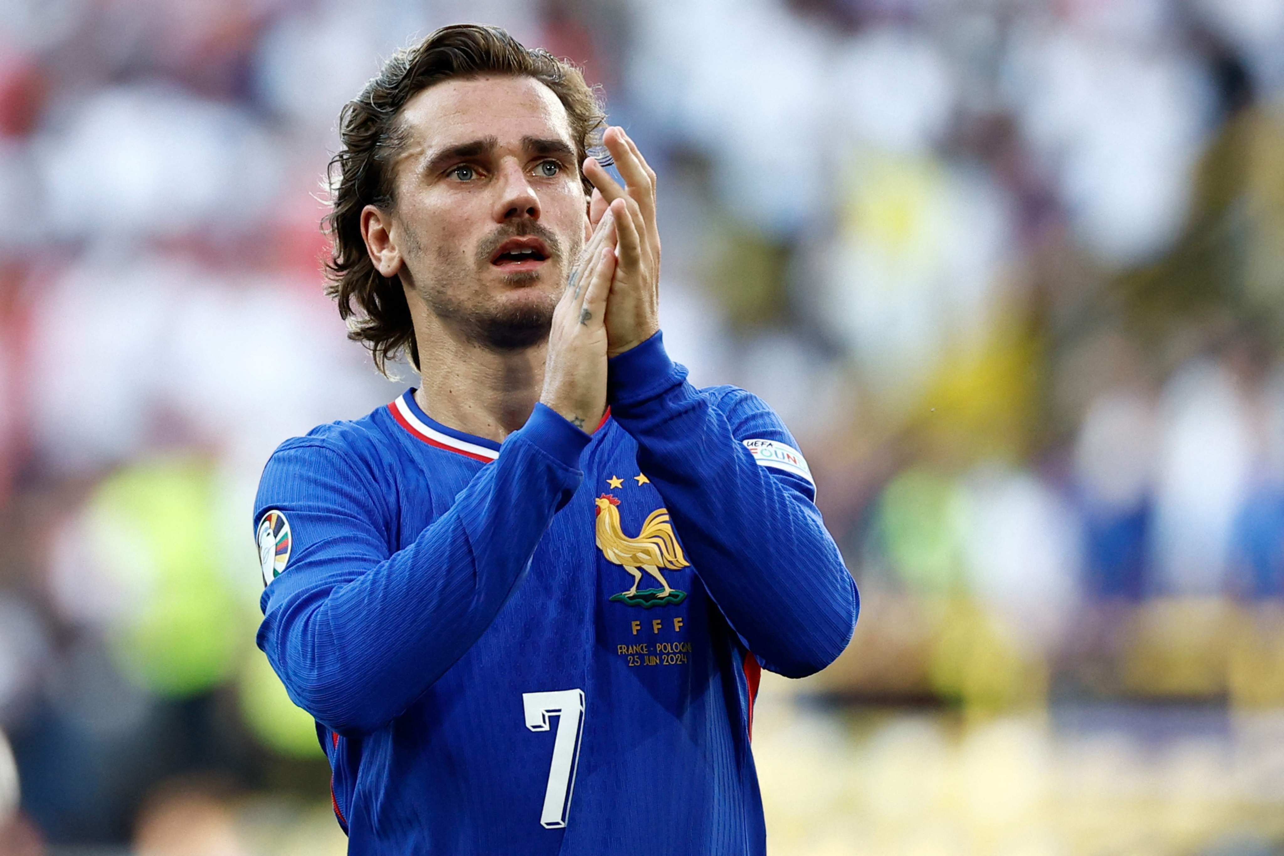 France midfielder Antoine Griezmann could line up in Hong Kong in August. Photo: AFP