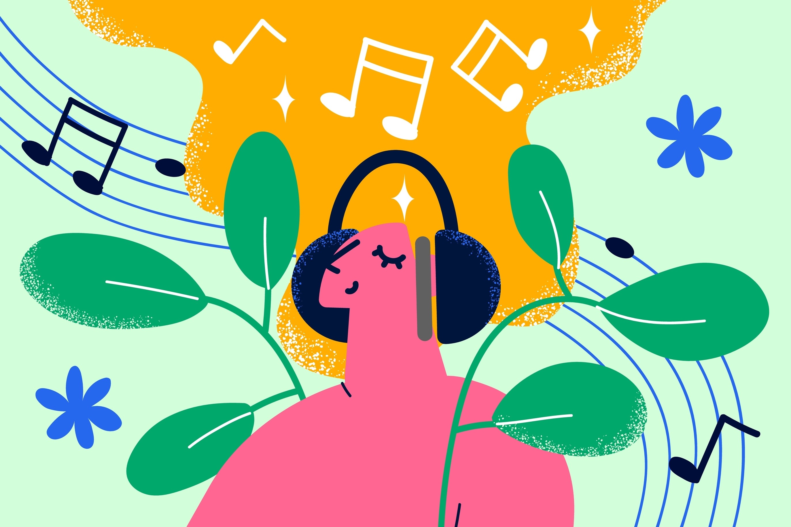 Have you ever had a song stuck in your head that wouldn’t go away? You might be able to use that to study! Photo: Shutterstock
