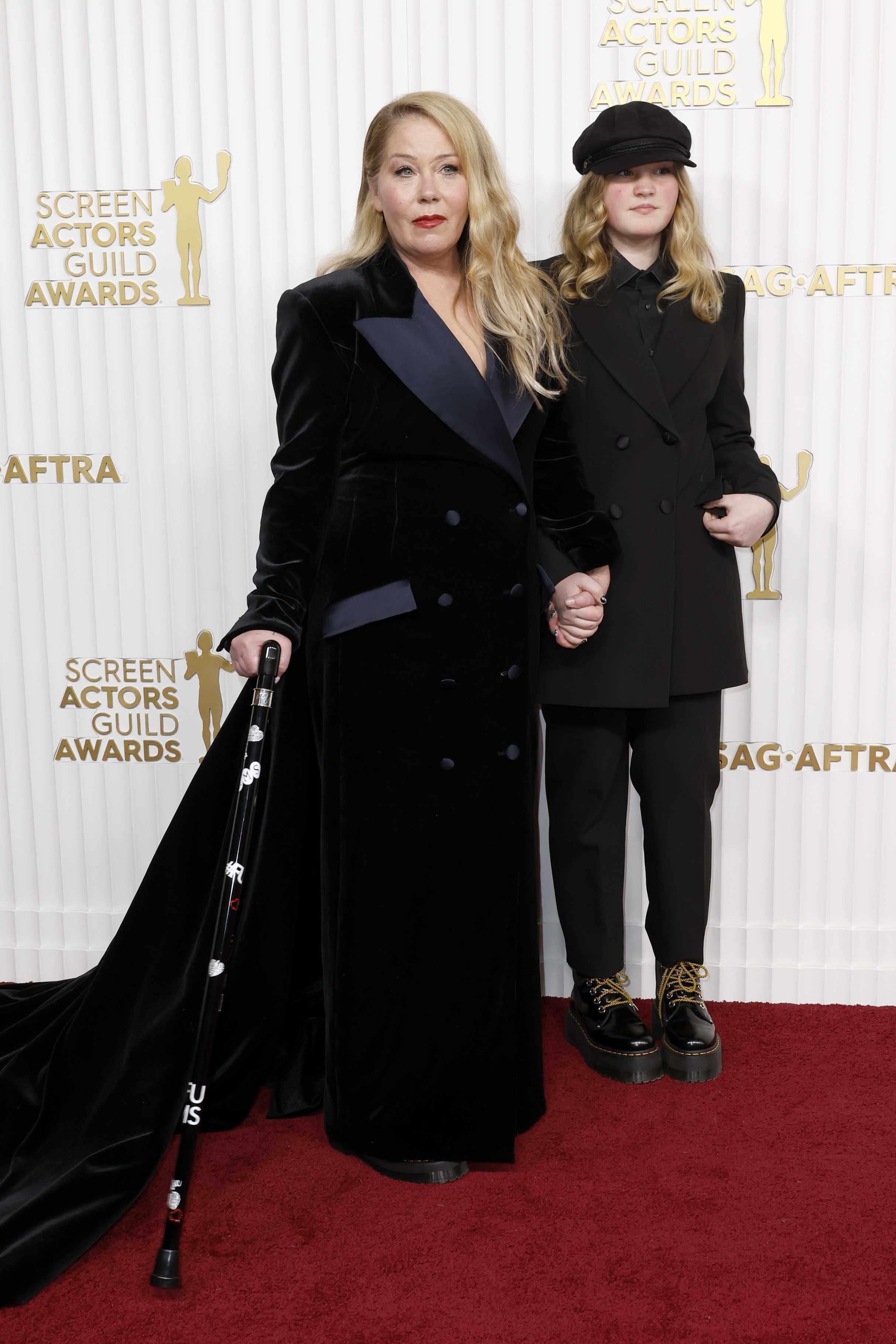 Christina Applegate and her daughter Sadie Grace LeNoble have been forced to support each other amidst their health struggles. Photo: Getty Images