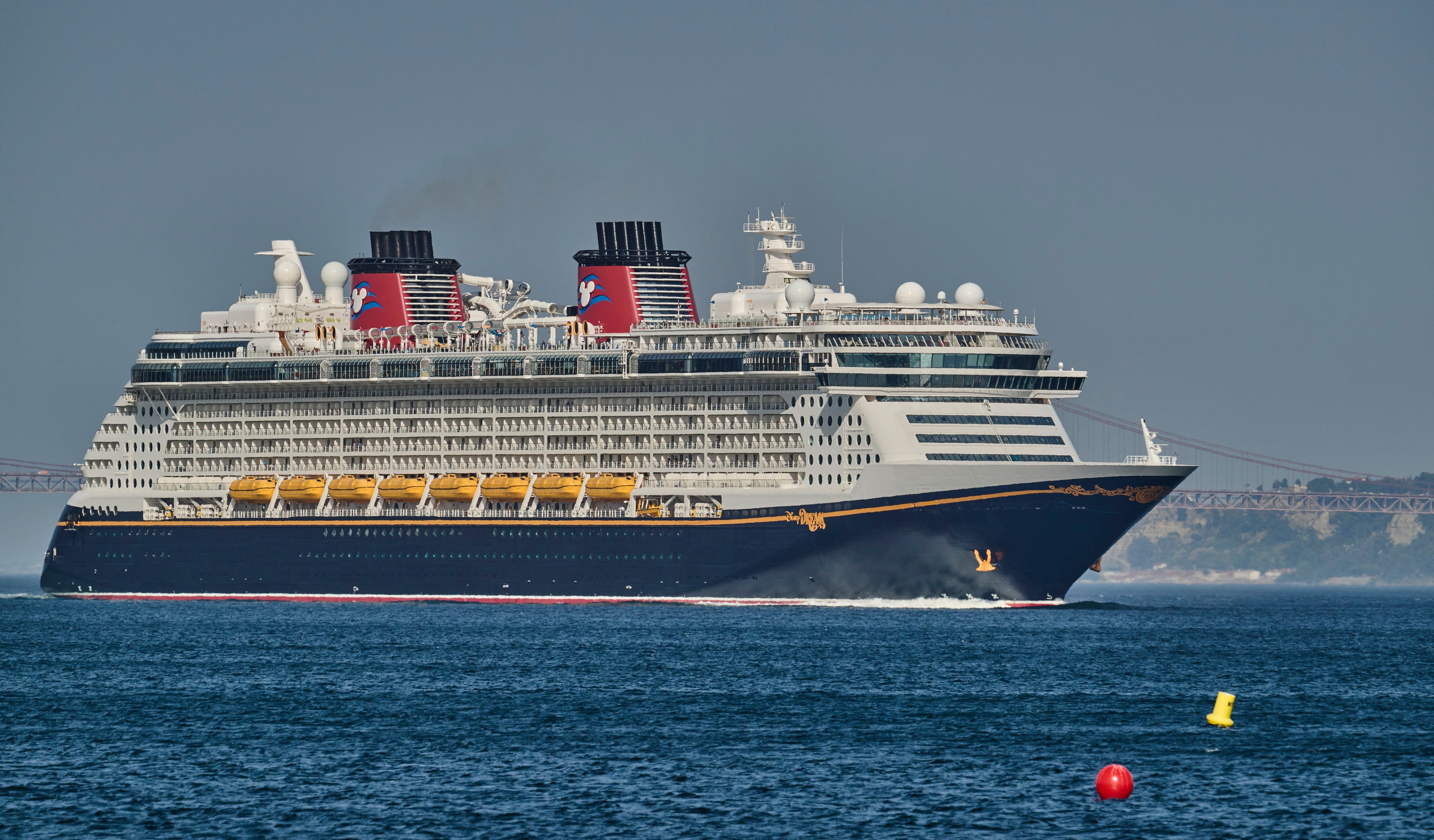 Disney Dream, one of the company’s cruise ships, in Portugal last year. Photo: Getty Images