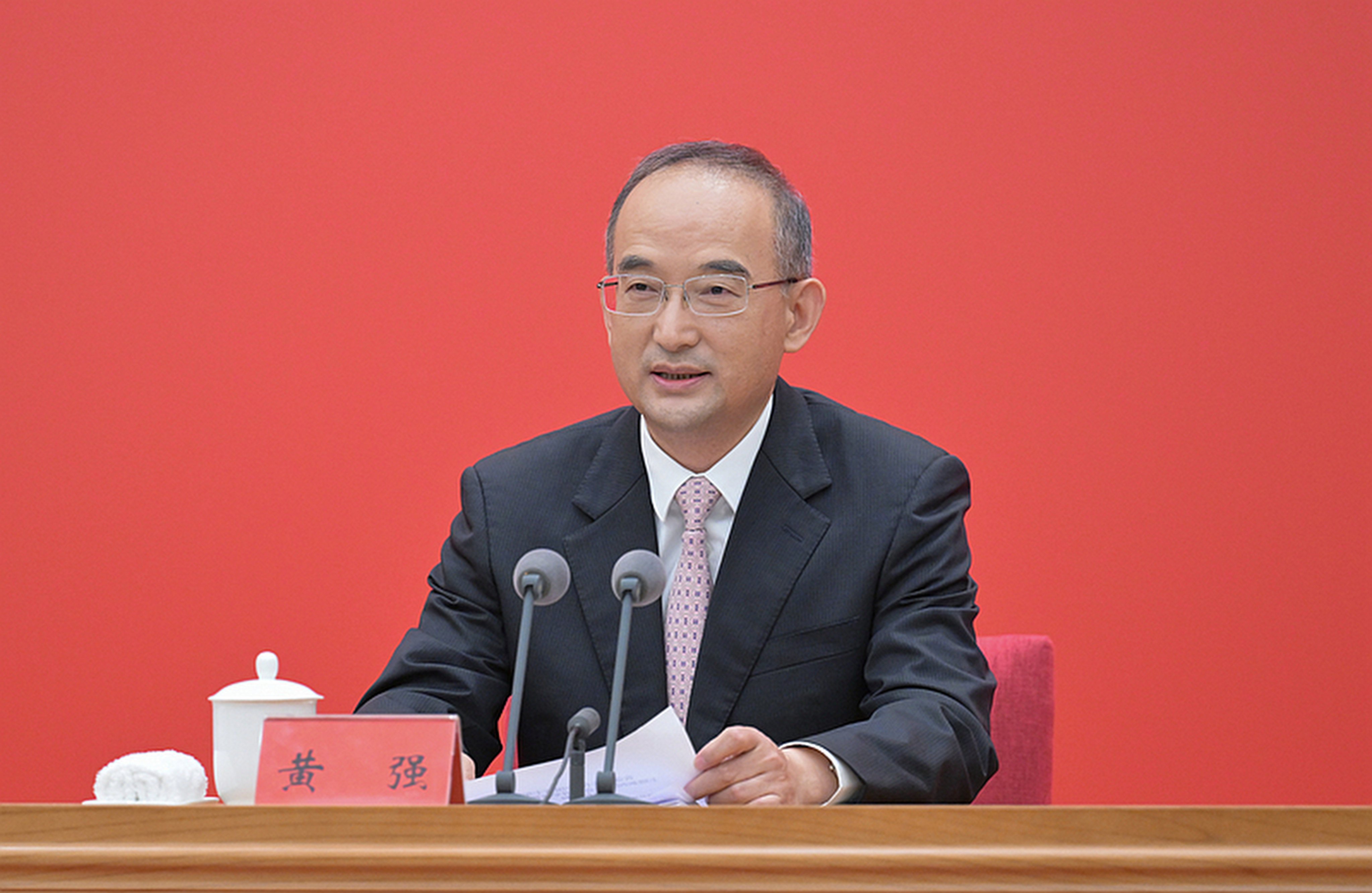 Huang Qiang is known for his work on the navigation and fire control systems of the Xian JH-7. Photo: gov.cn