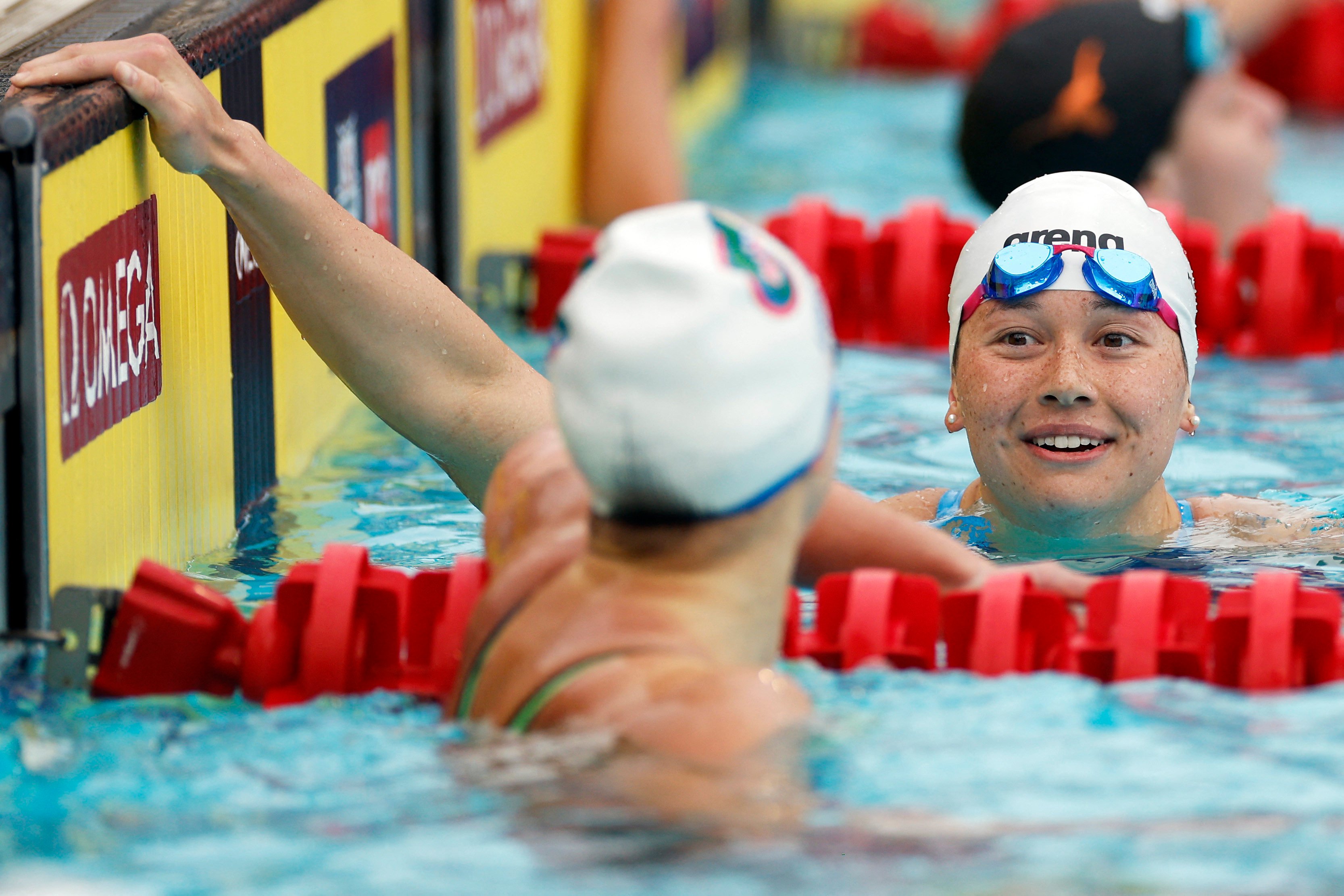 Siobhan Haughey has remodelled her technique in the quest for Paris Olympics glory. Photo: AFP