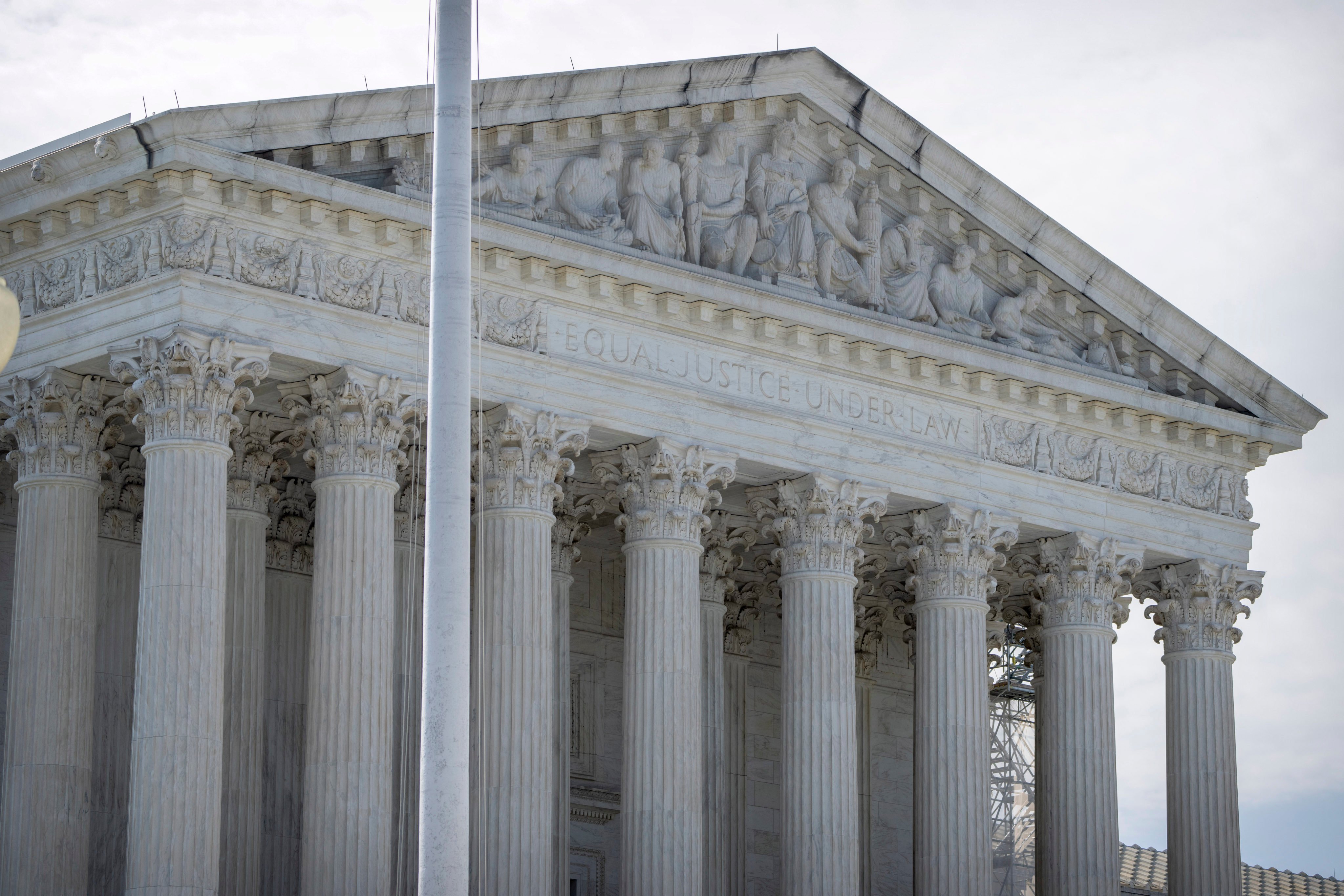 The US Supreme Court threw out a pair of judicial decisions involving challenges to Republican-backed laws in Florida and Texas designed to restrict the power of social media companies. Photo: AP