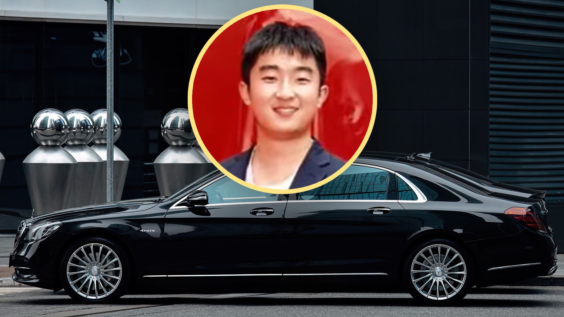 A teenager in China who was ridiculed as a “rich boy” after turning up for a key exam in a luxury car has confounded his critics by gaining top marks. Photo: SCMP composite/Shutterstock/Douyin