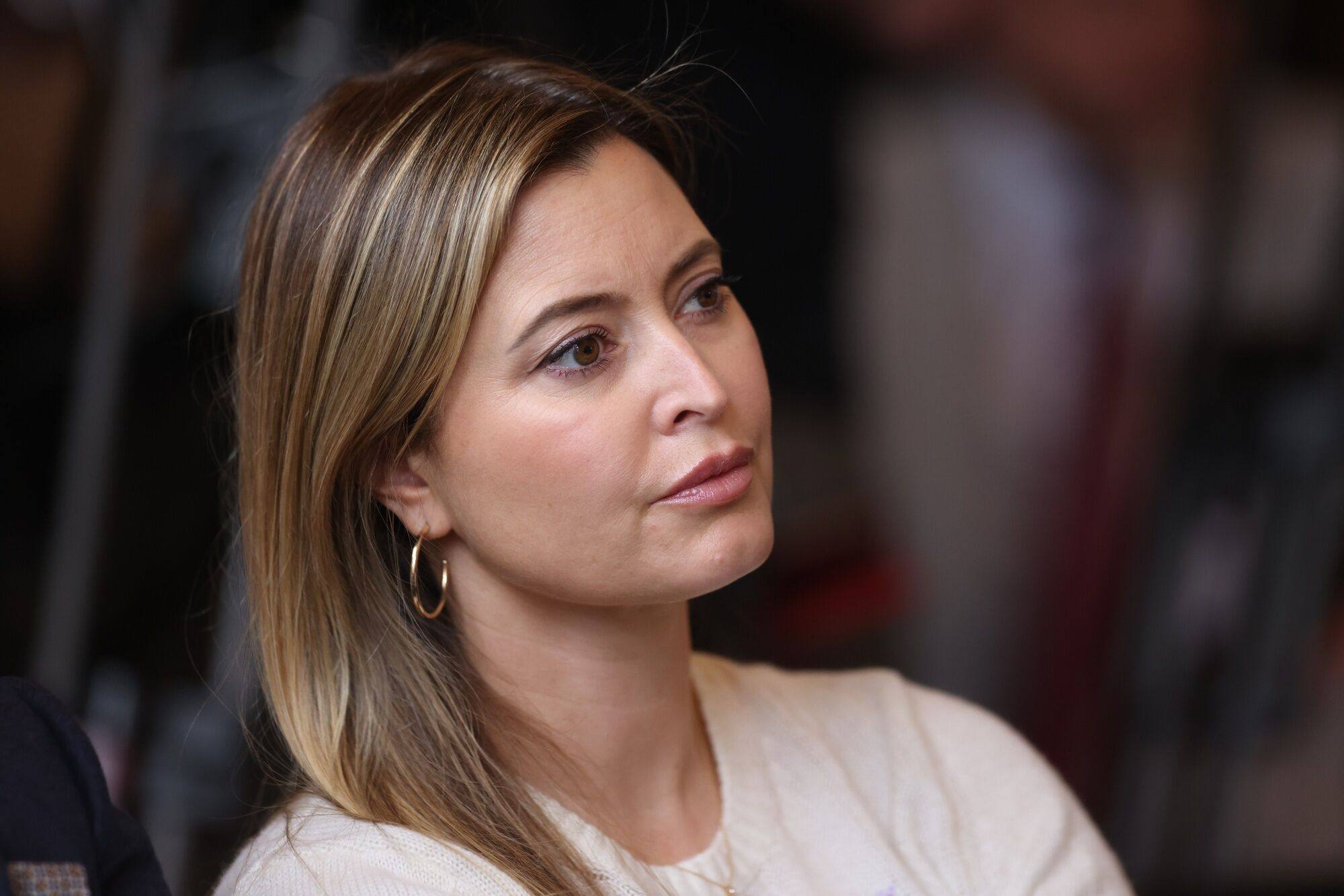 Meet Holly Valance, the Neighbours actress who’s held a fundraiser in London for Donald Trump. Photo: Bloomberg