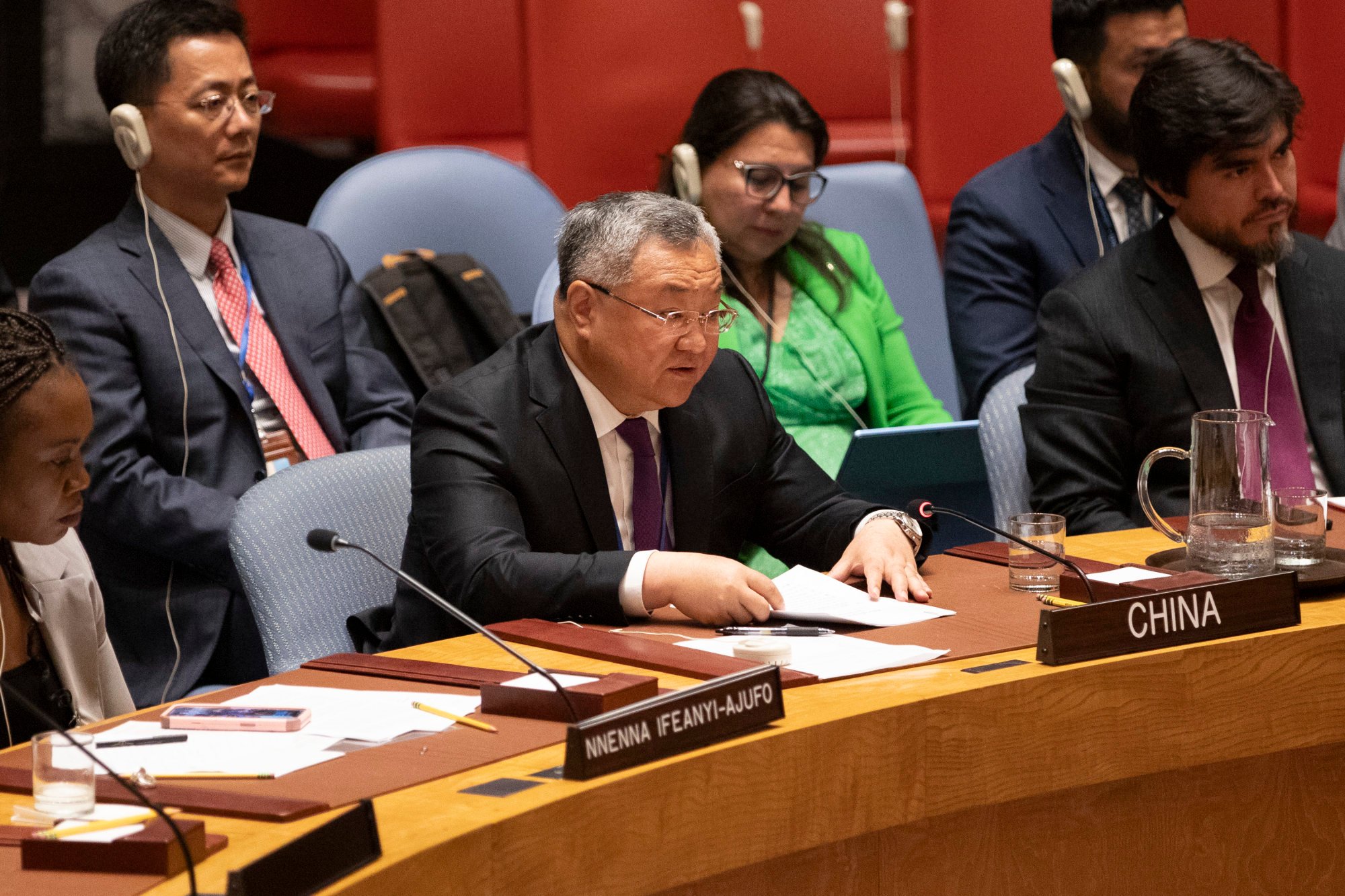 Fu Cong, China’s permanent representative to the United Nations, said Beijing had conferred with Washington at “a very senior level” concerning the resolution. Photo: Xinhua