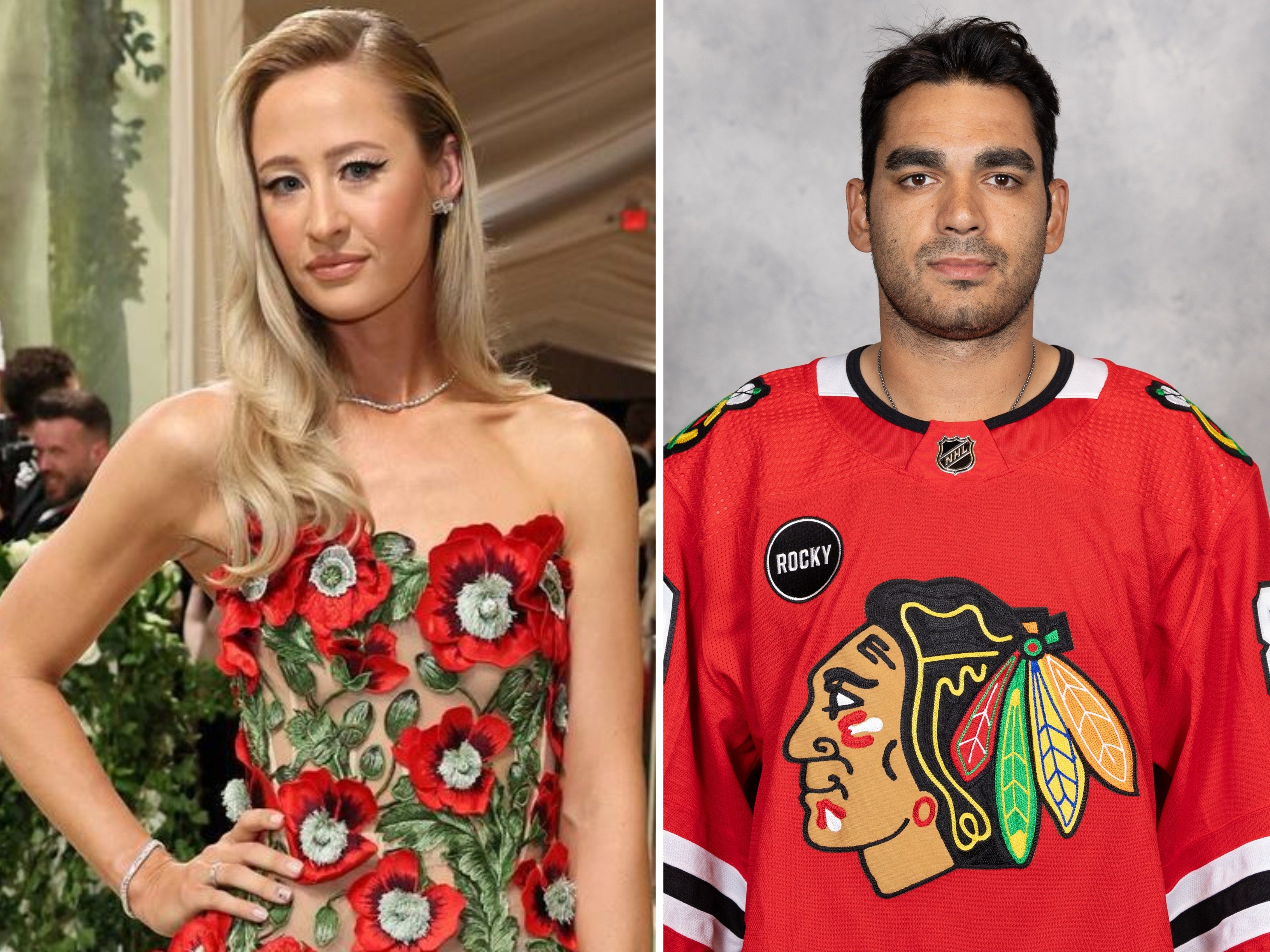 Who is Nelly Korda’s NHL boyfriend Andreas Athanasiou? Photos: @nellykorda/Instagram, Getty Images