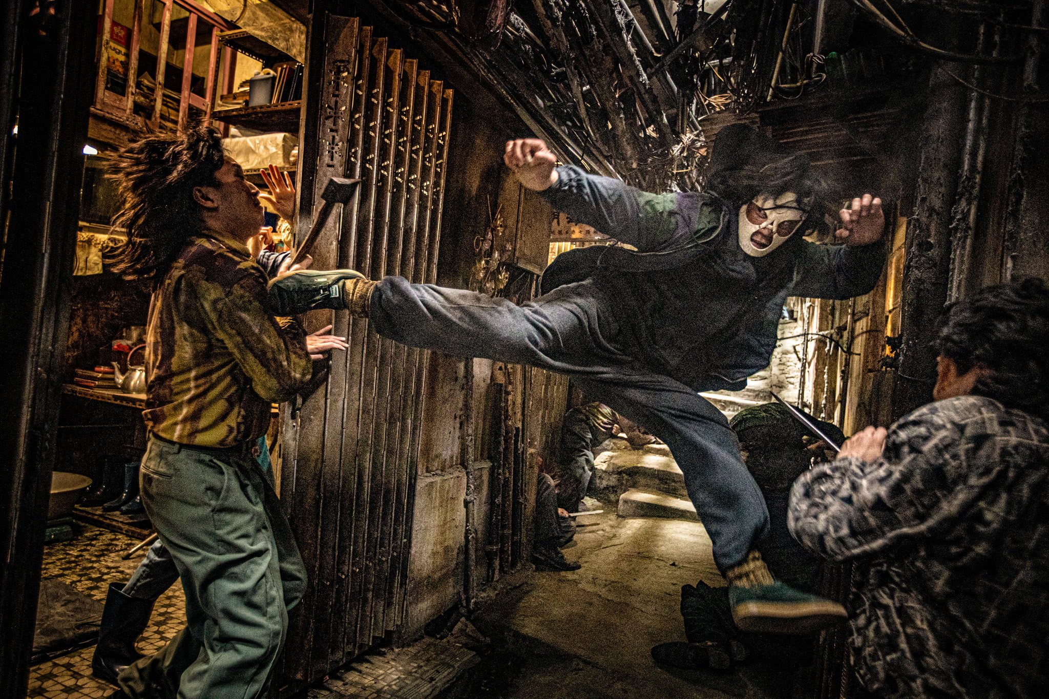 Action film “Twilight of the Warriors: Walled In” has become the highest-grossing film in Hong Kong this year with HK$105 million. Photo: Handout