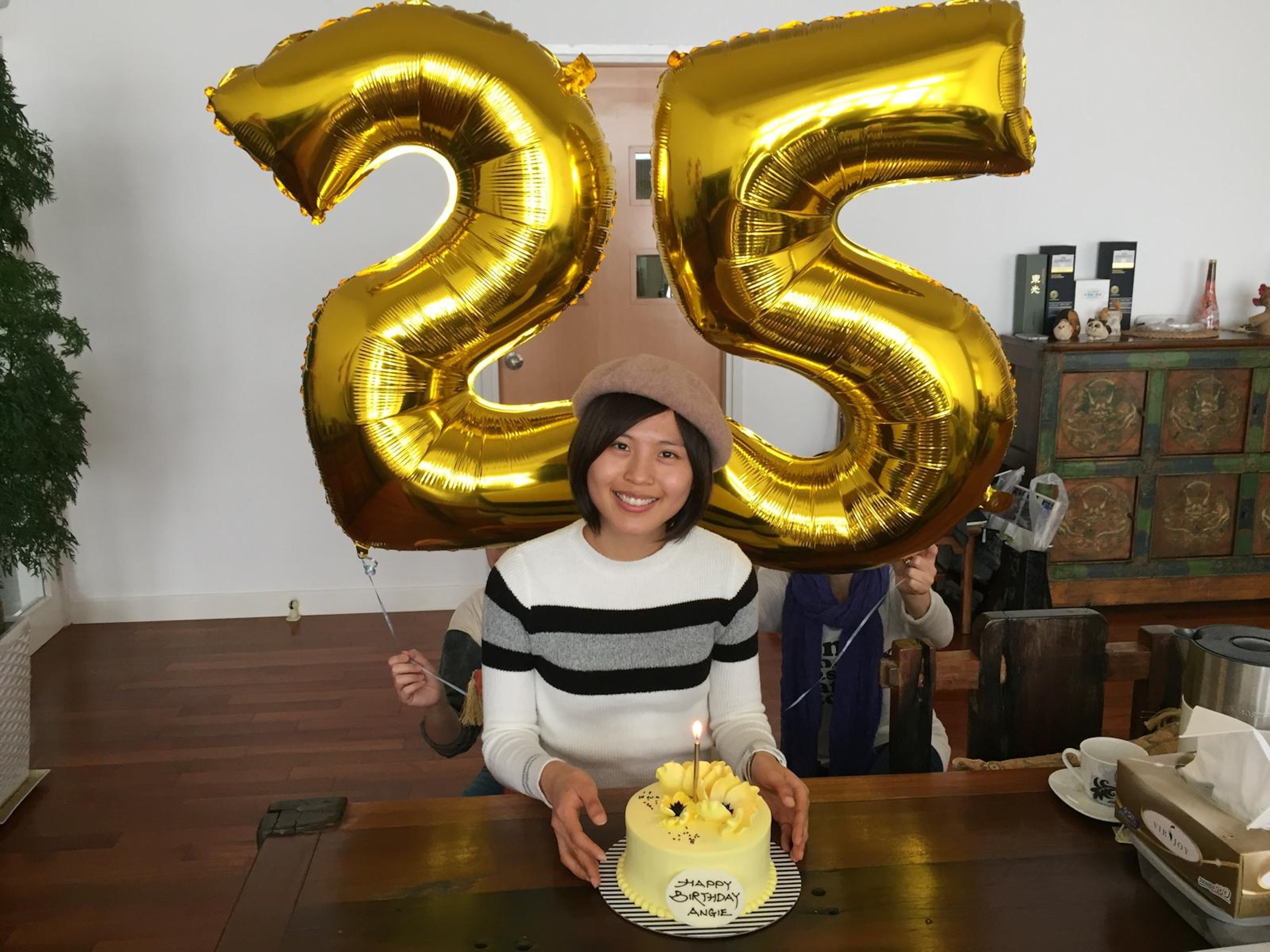 Angie Yan celebrating her 25th birthday in Hong Kong, a year after being diagnosed with Hodgkin lymphoma. While early-onset cancers are on the rise, survival rates for young patients are also high. Photo: Angie Yan