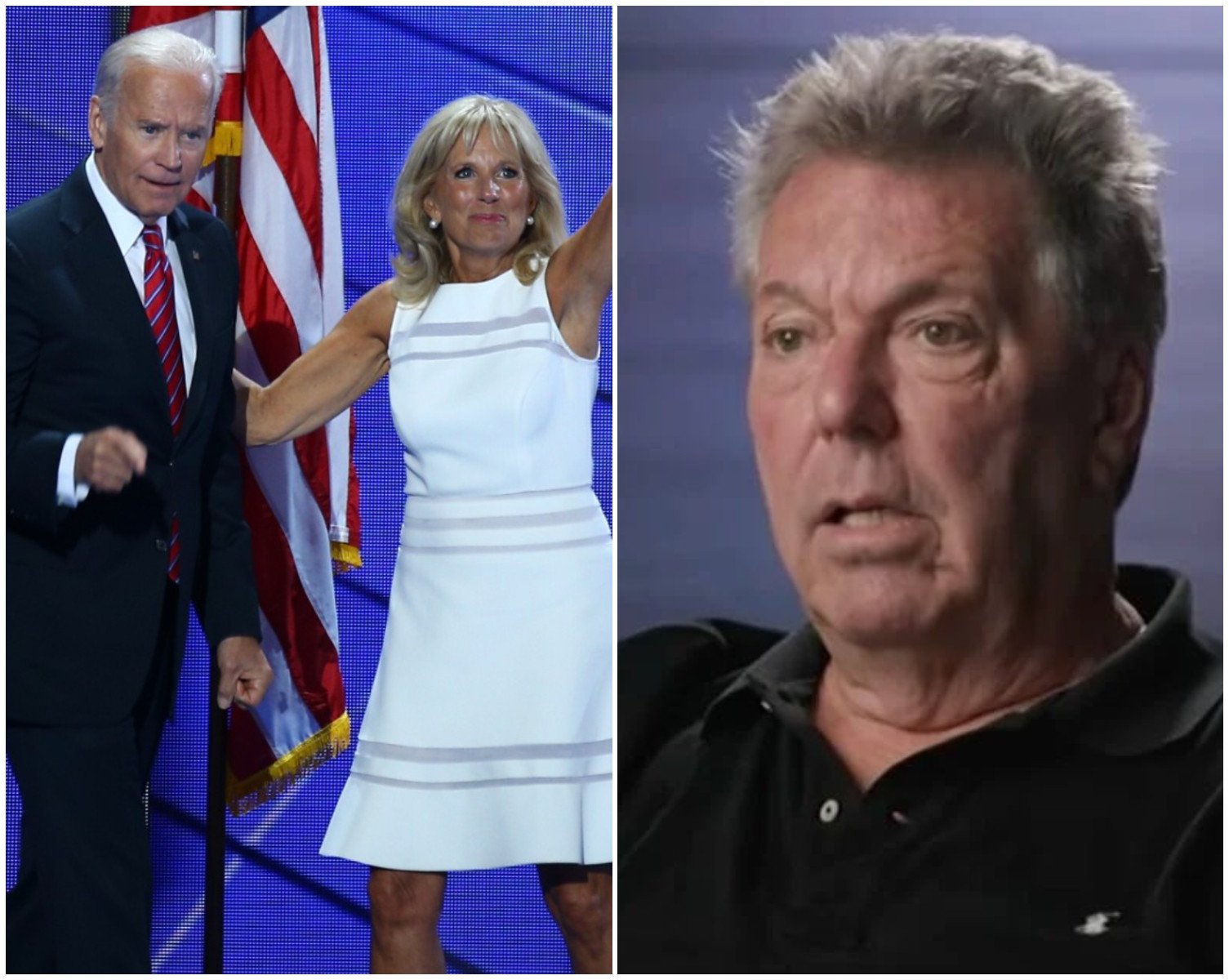 Bill Stevenson was married to Jill Biden from 1970 to 1975 – now he’s speaking out about her and Joe Biden. Photos: Getty Images, @TonySeruga/X