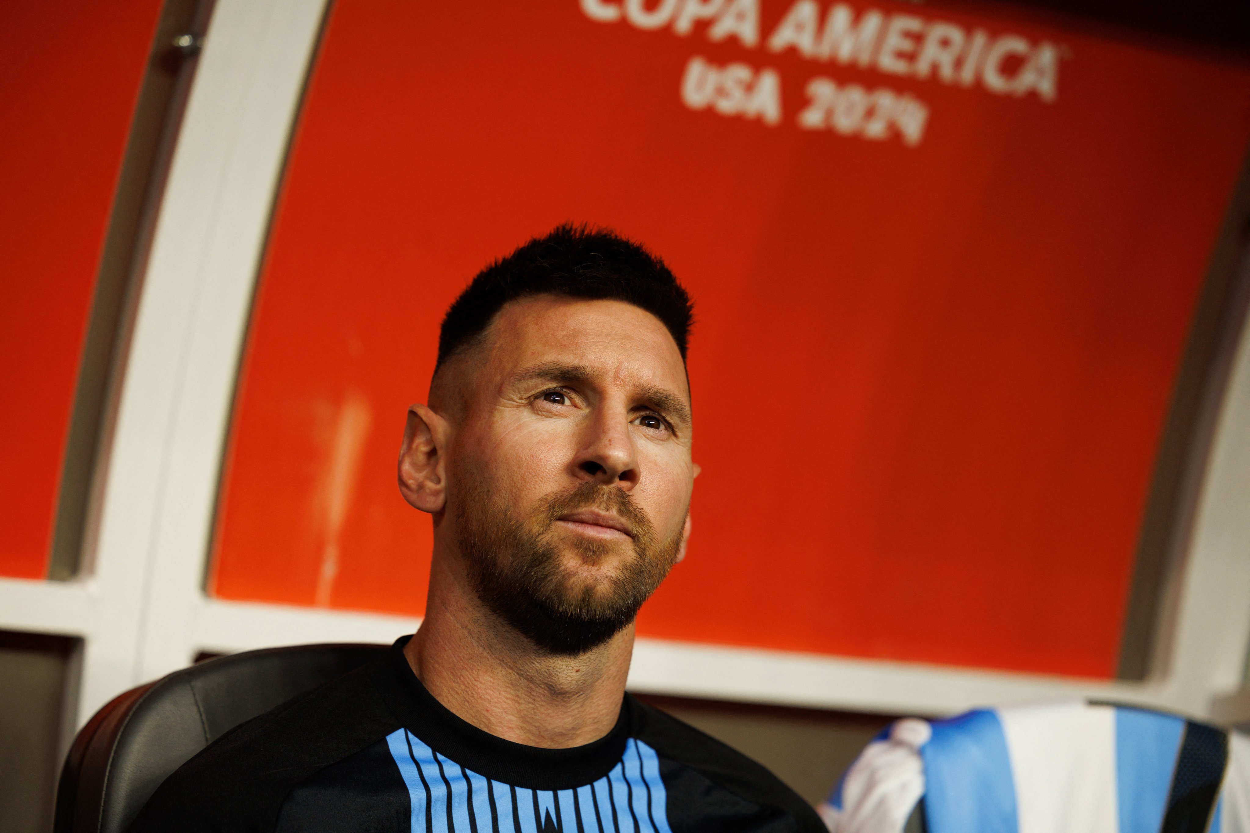 Lionel Messi will not be playing for Argentina at the Paris Olympics this summer. Photo: USA Today Sports