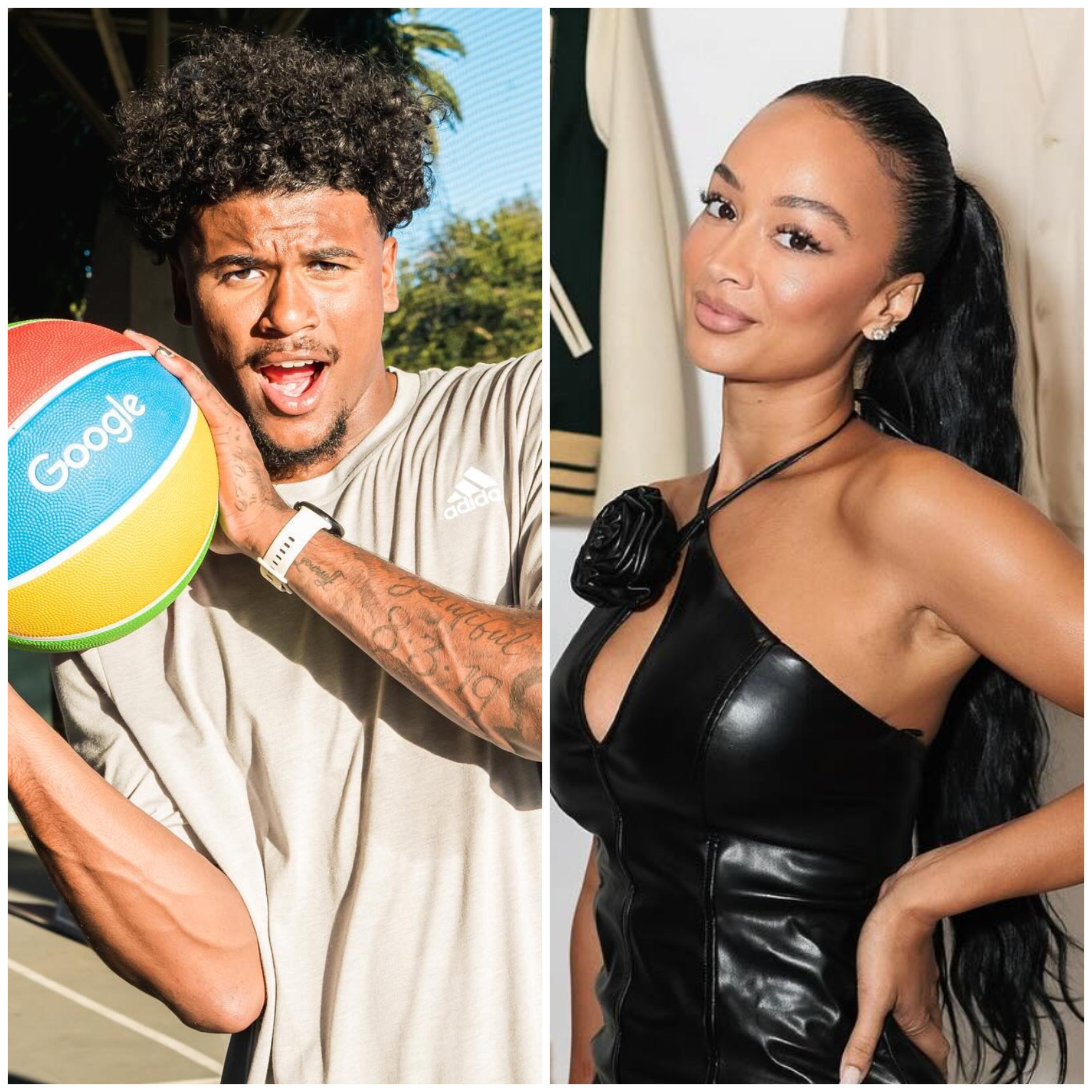 NBA player Jalen Green and US media personality Draya Michele welcomed a baby together in May. Photos: @jalen, @drayamichele/Instagram