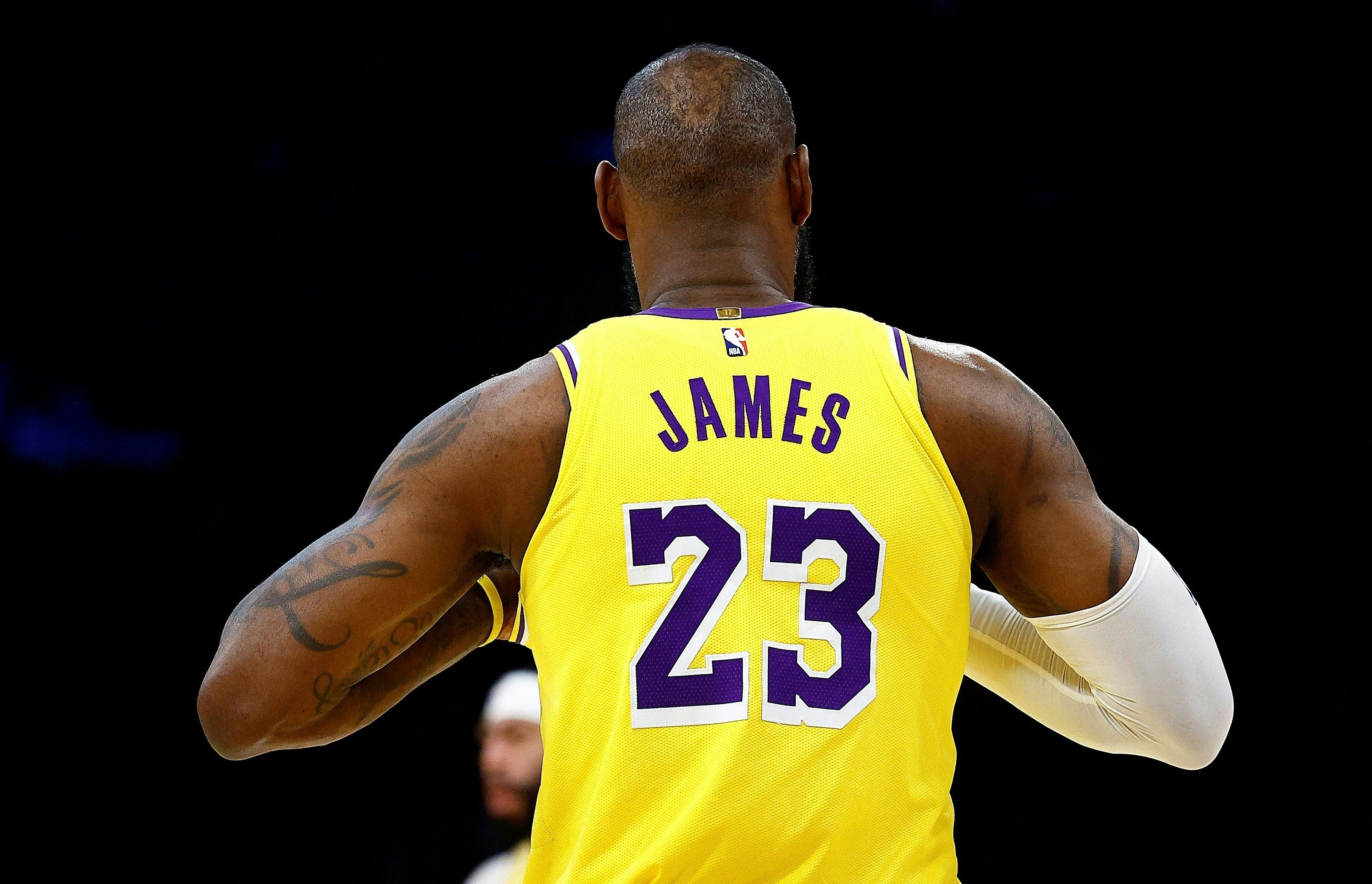 LeBron James has reportedly agreed to a two-year extension to remain with the Los Angeles Lakers. Photo: AFP