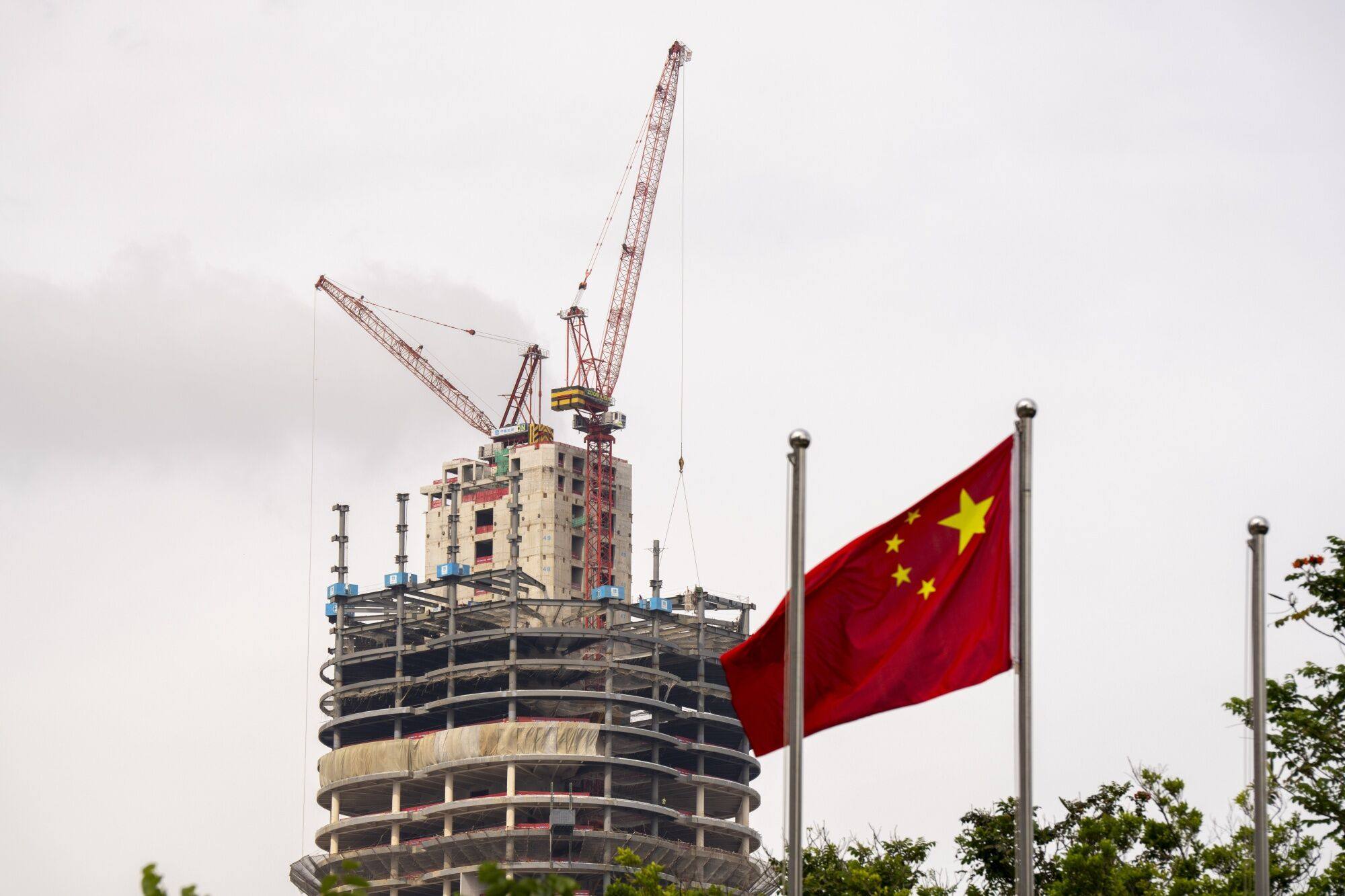 The property sector is one of the challenges facing China’s economy ahead of the pcoming third plenum. Photo: Bloomberg