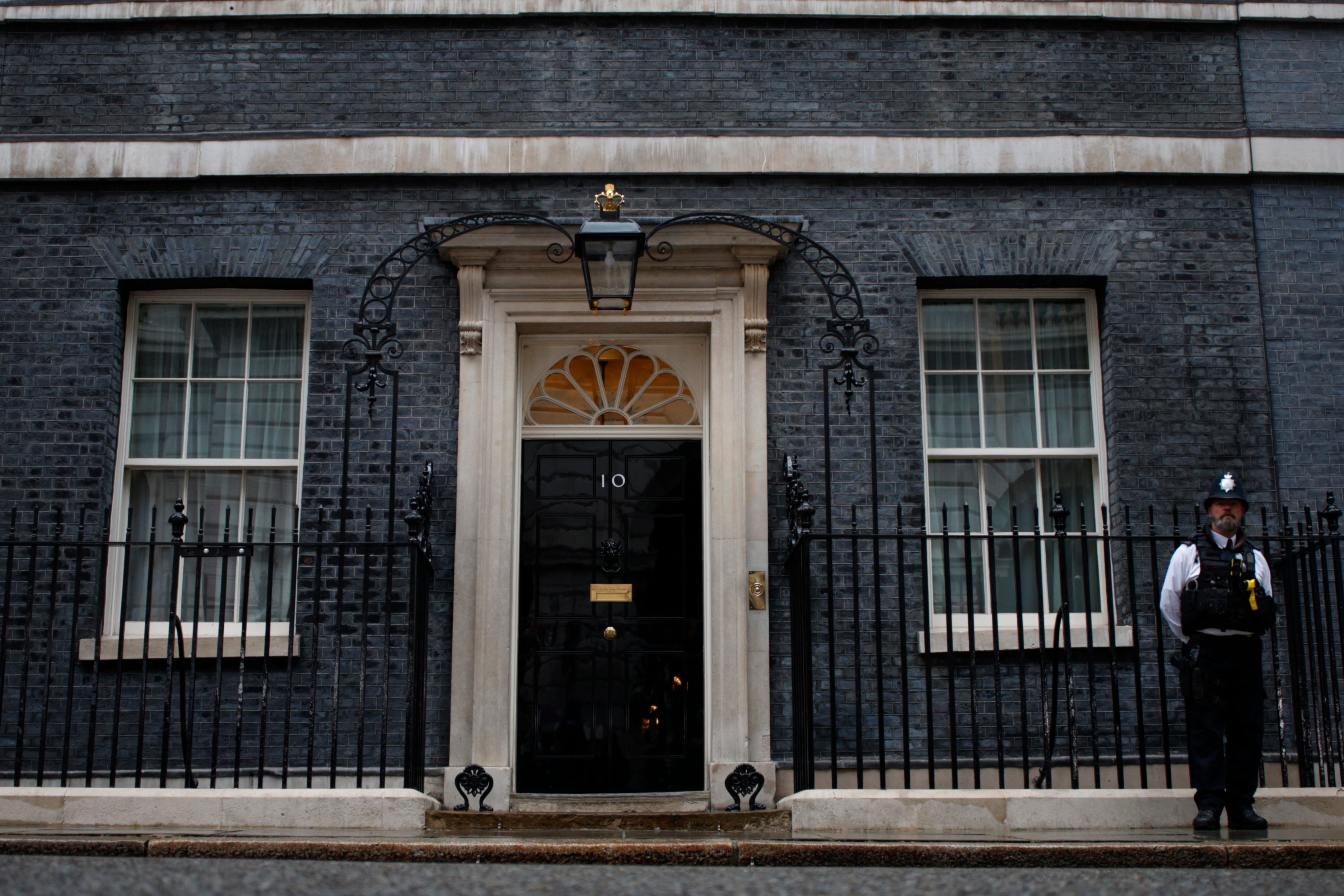 10 Downing Street in London. Photo: AP