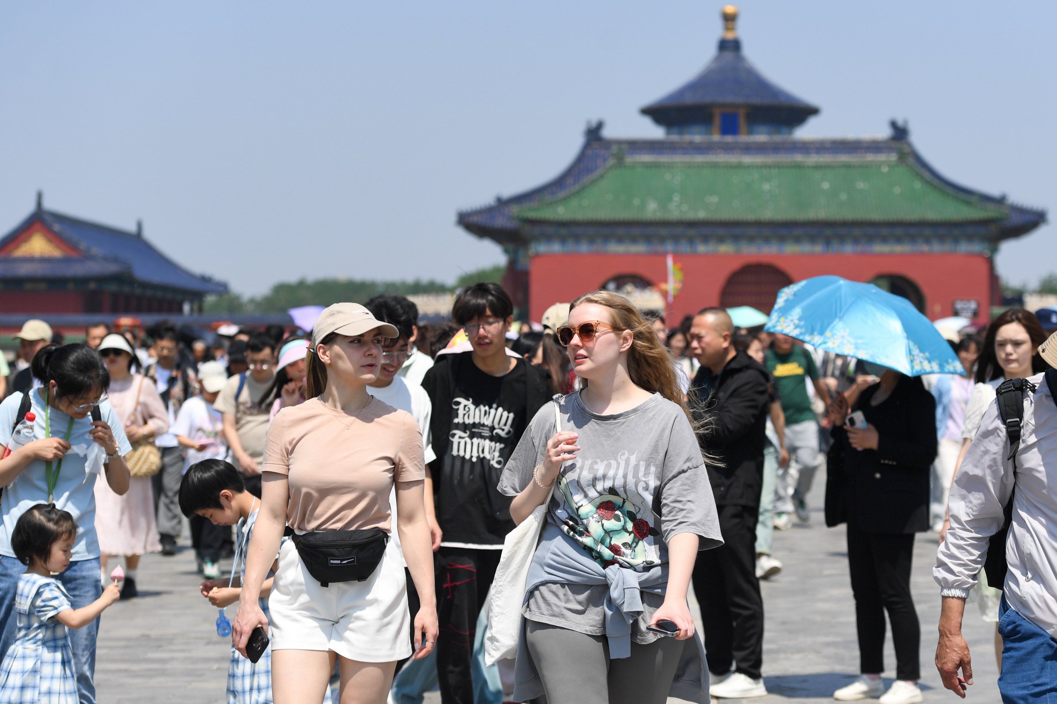 Restrictions were eased in an effort to attract more foreign visitors to the country. Photo: Xinhua