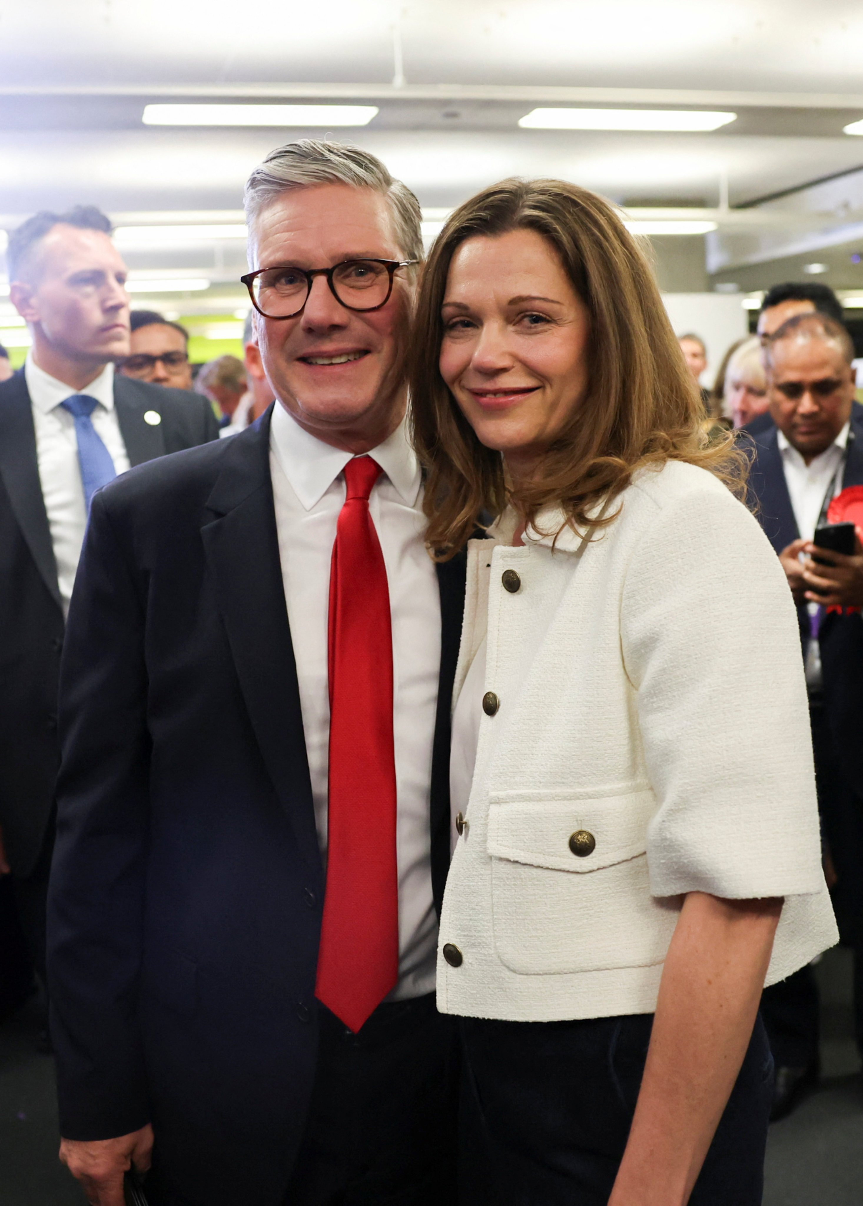 Who is UK’s first lady-to-be Victoria Starmer? The wife of Labour leader Keir Starmer works for NHS and went to a Taylor Swift concert with the incoming Prime Minister – but why was she compared to Kate Middleton? Photo: Reuters