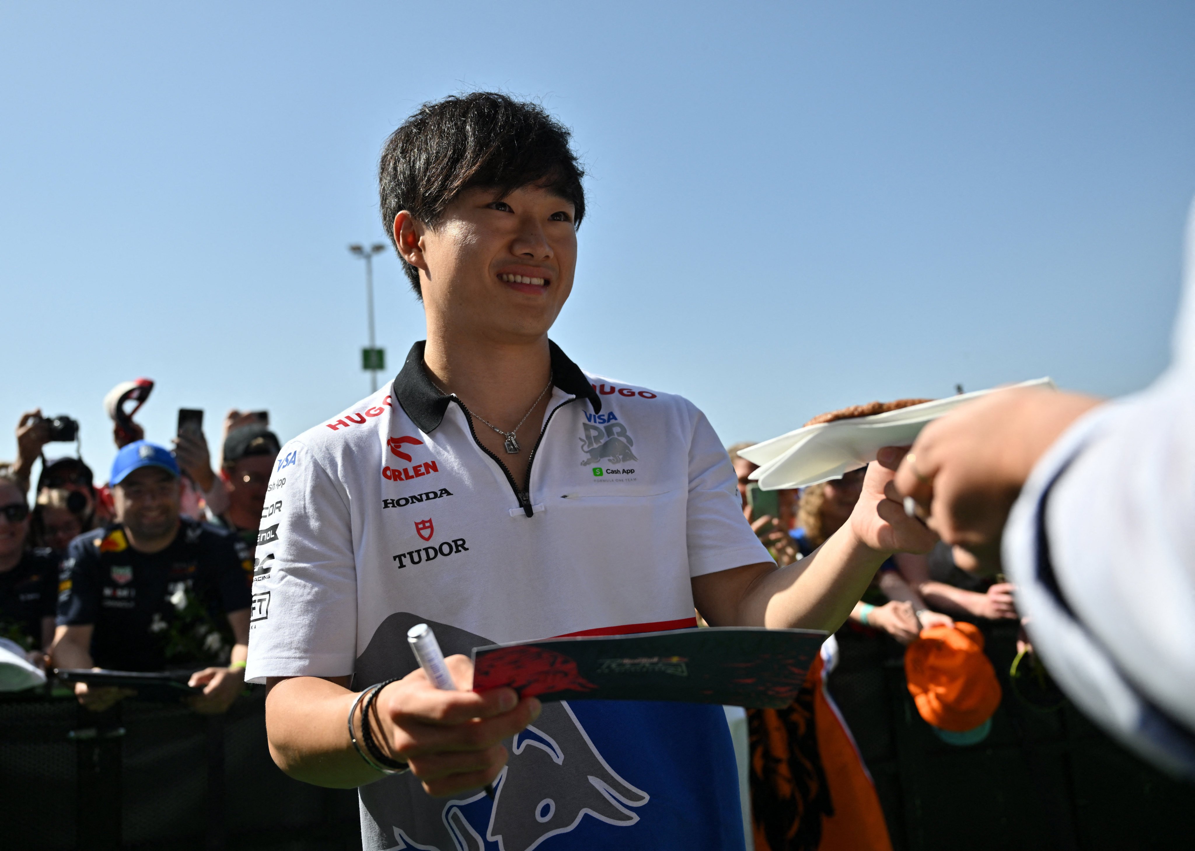 Who is Yuki Tsunoda? The fiery Japanese F1 driver blazed a meteoric path to the upper echelon of motorsports and got into trouble in Austria – but could he be a World Champion? Photo: Reuters