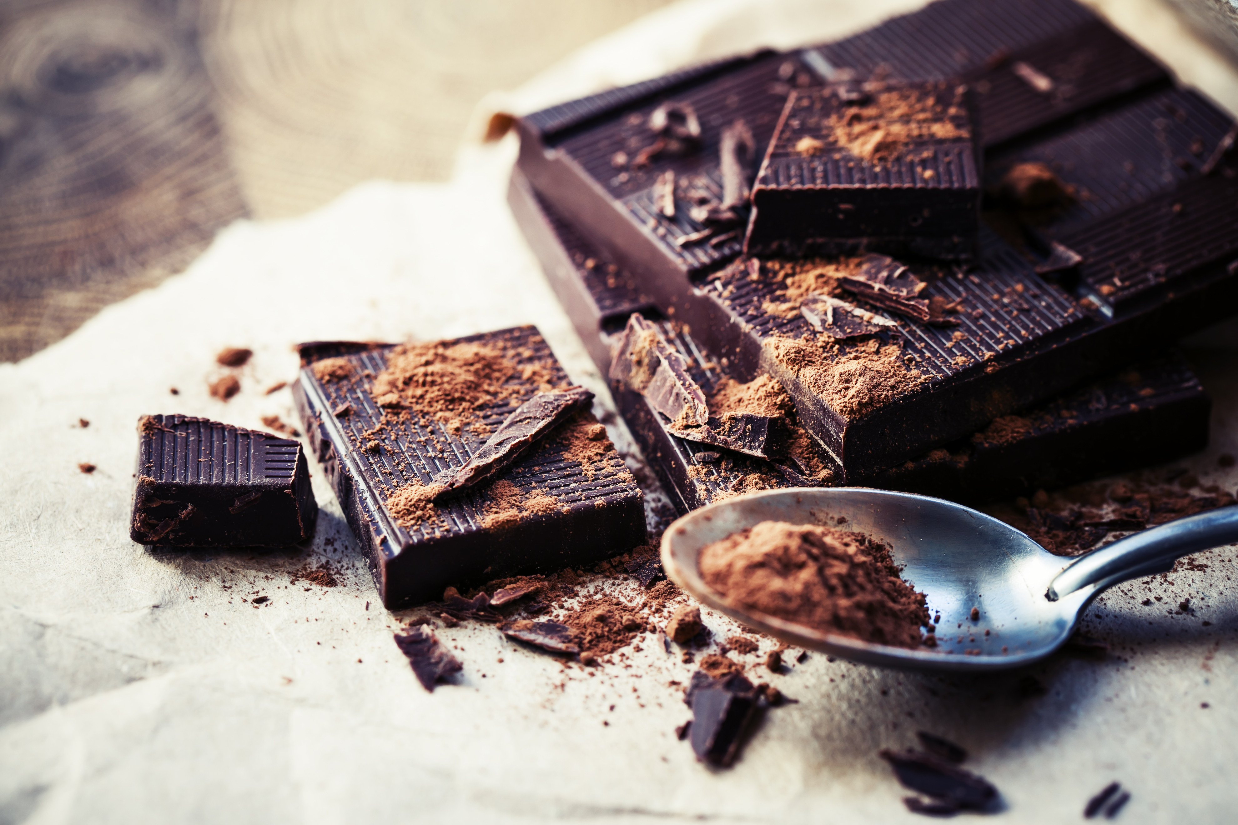 Chocolate is made from cacao beans, which are fermented, dried, roasted and ground to extract cocoa solids and cocoa butter. Photo: Shutterstock