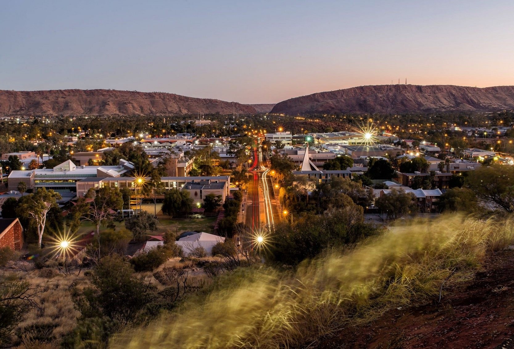 Authorities in the Australian outback town of Alice Springs have issued a curfew following a series of violent incidents. Photo: X/_alicesprings_