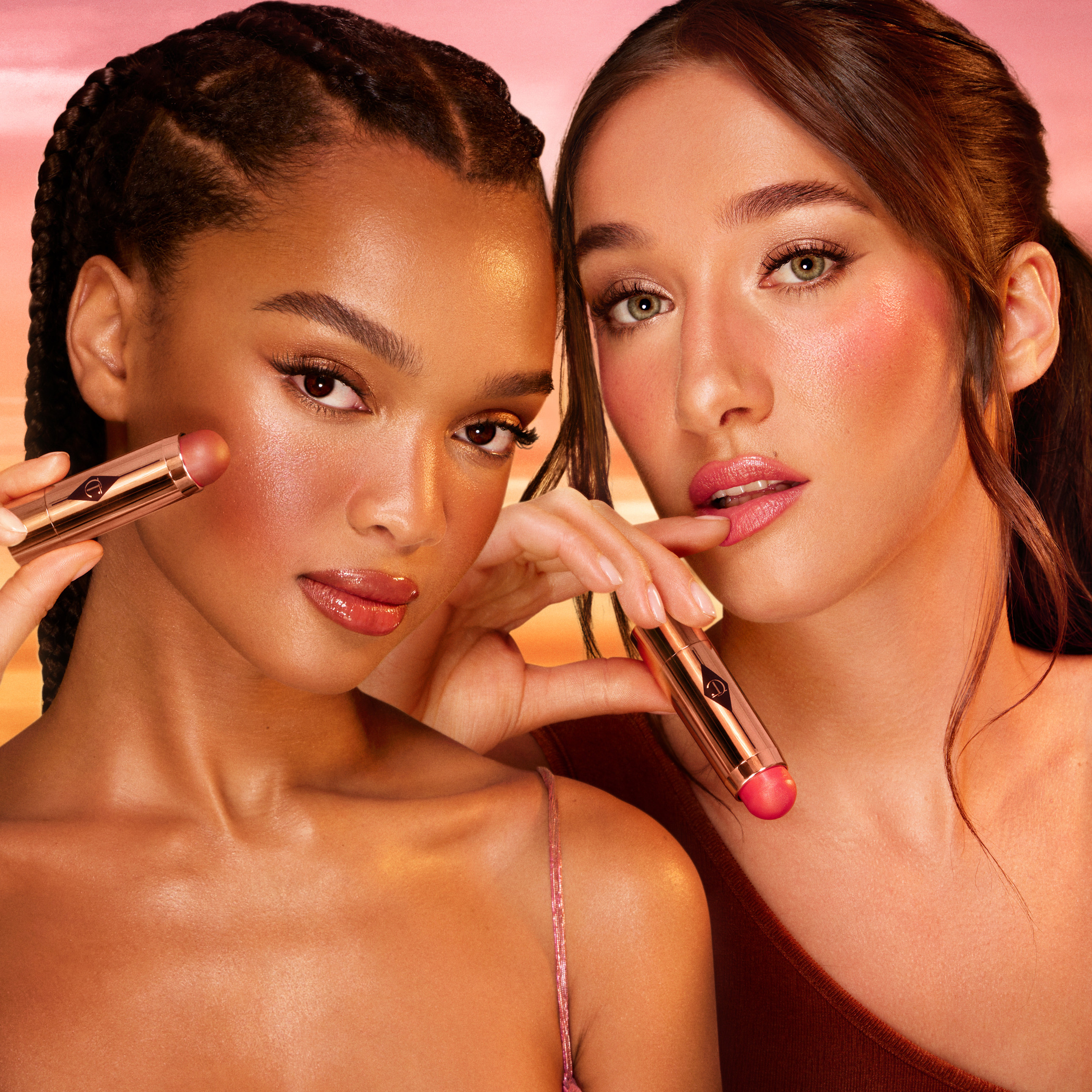 Make-up sticks are a versatile and practical solution for busy lifestyles and are now available from everyone from Chanel to Charlotte Tilbury, Tom Ford to Fenty. Photos: Handout