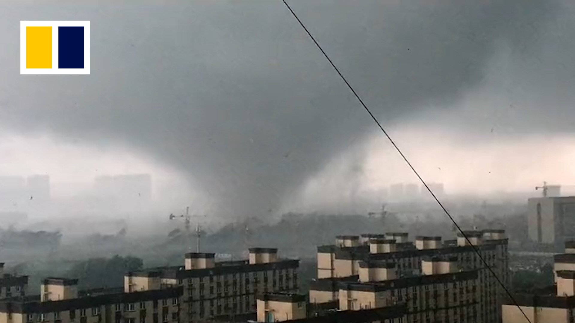 A deadly tornado hit China’s Shandong province on July 8, 2024. 