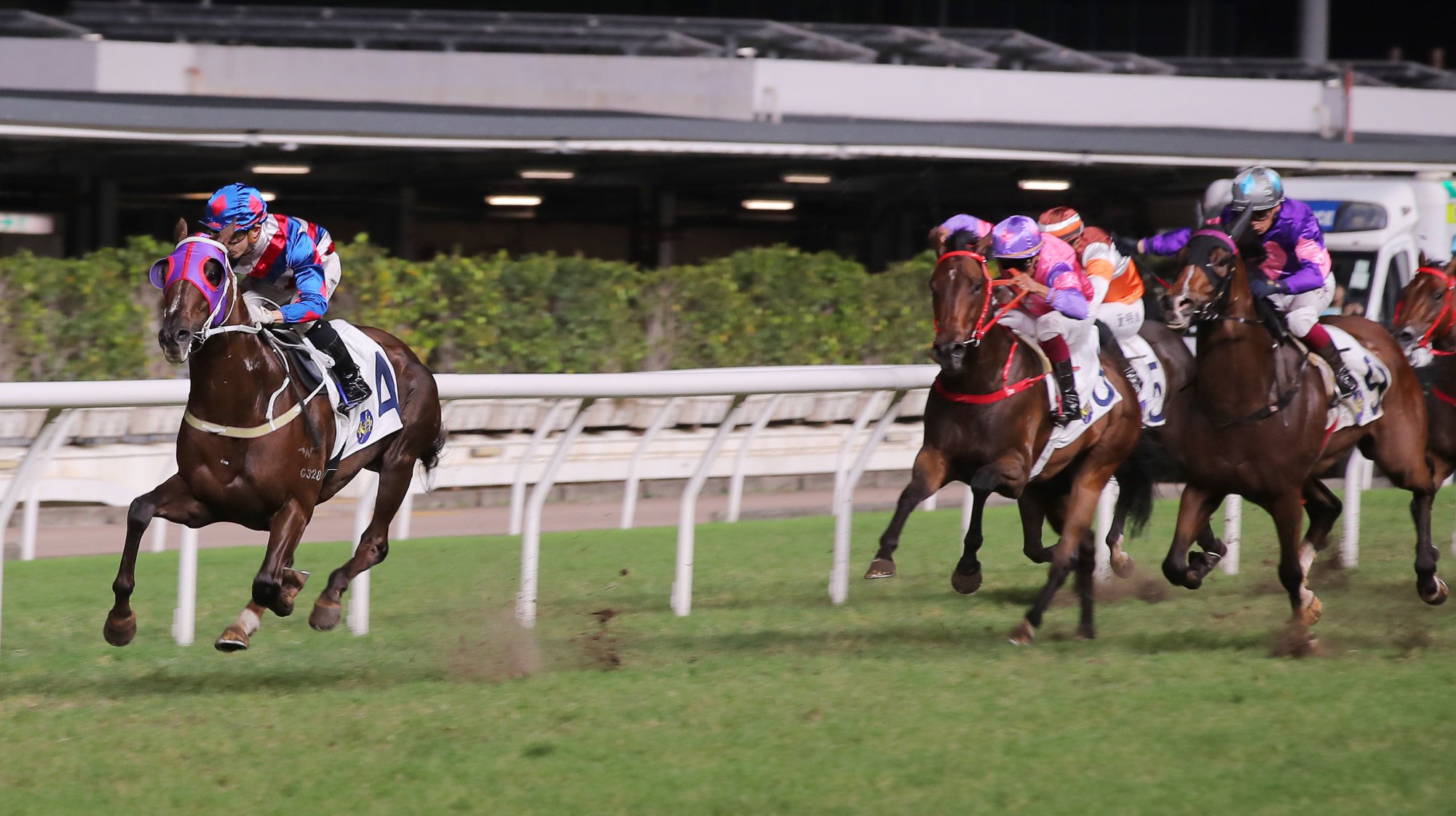 Prime Mortar shoots clear to score at the Valley in May under Angus Chung.