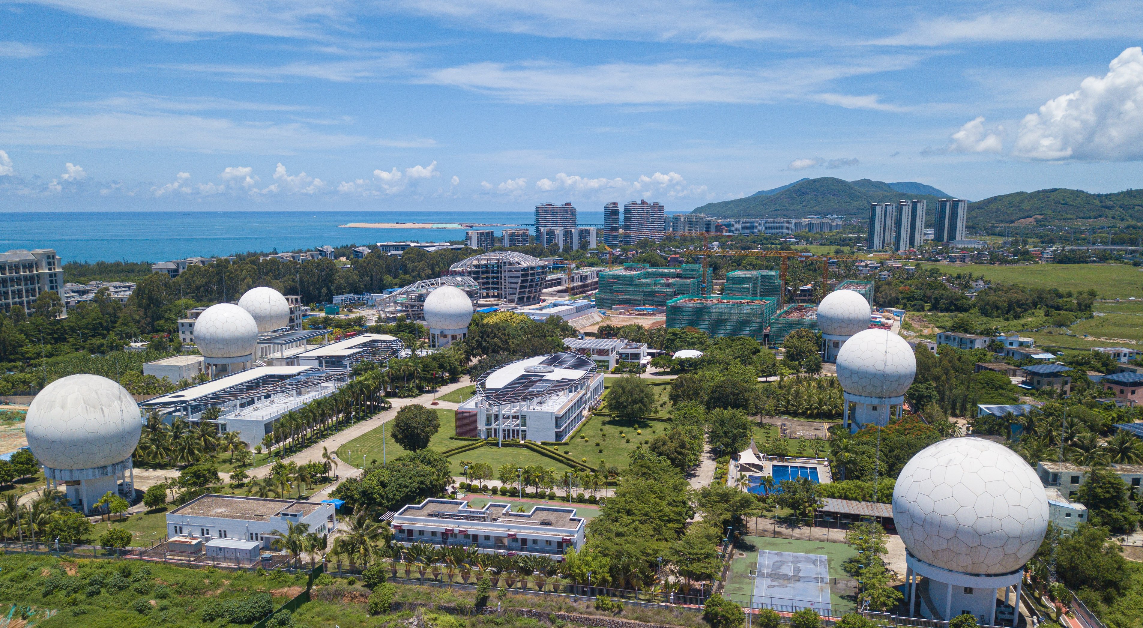 A remote sensing satellite ground station is seen in Hainan province. Australian intelligence claimed APT40 conducted “malicious cyber operations” for an arm of China’s Ministry of State Security based in Hainan. Photo: Xinhua
