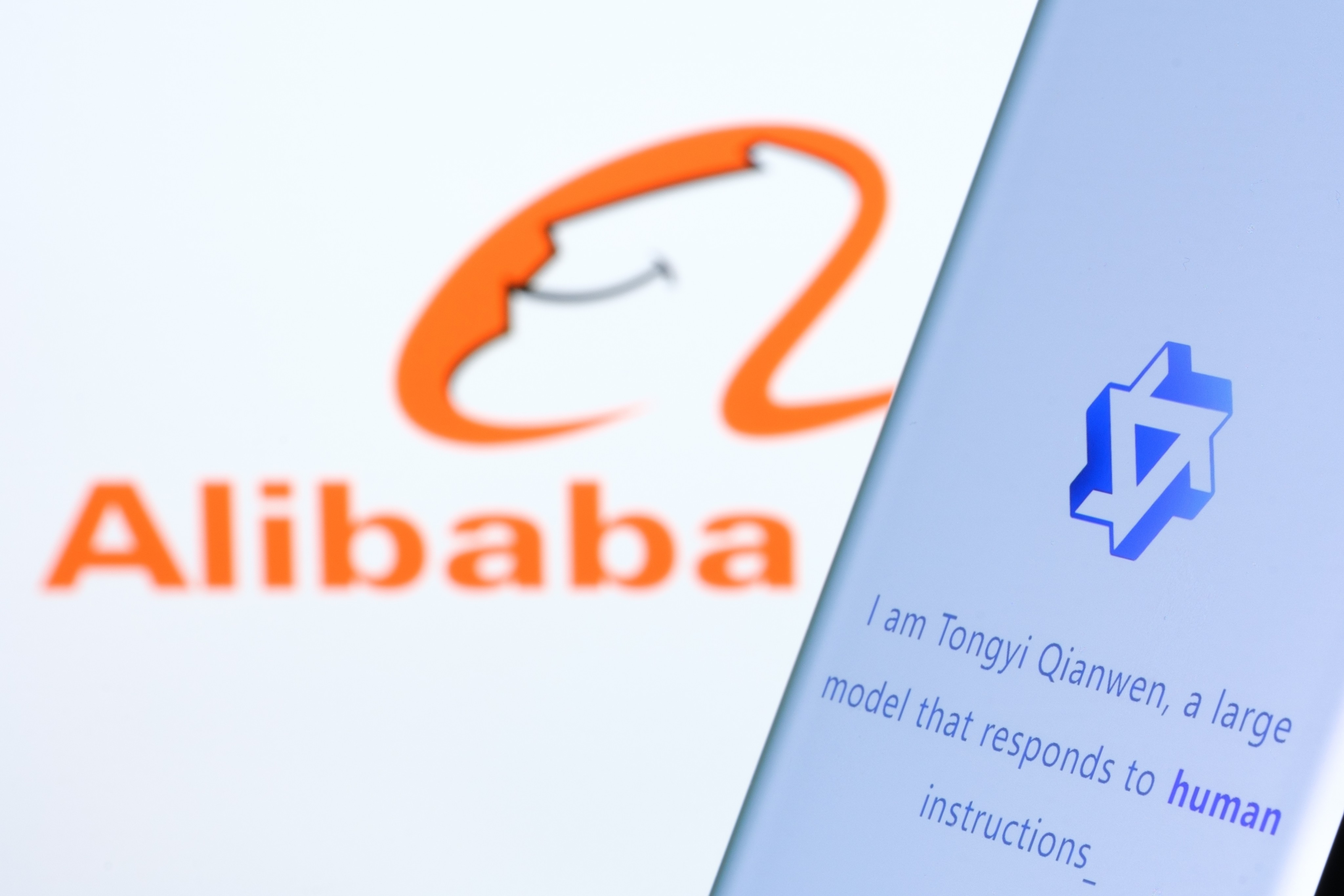 Alibaba Group Holding’s Tongyi Qianwen AI large language model family is already used by more than 90,000 corporate clients in China. Photo: Shutterstock