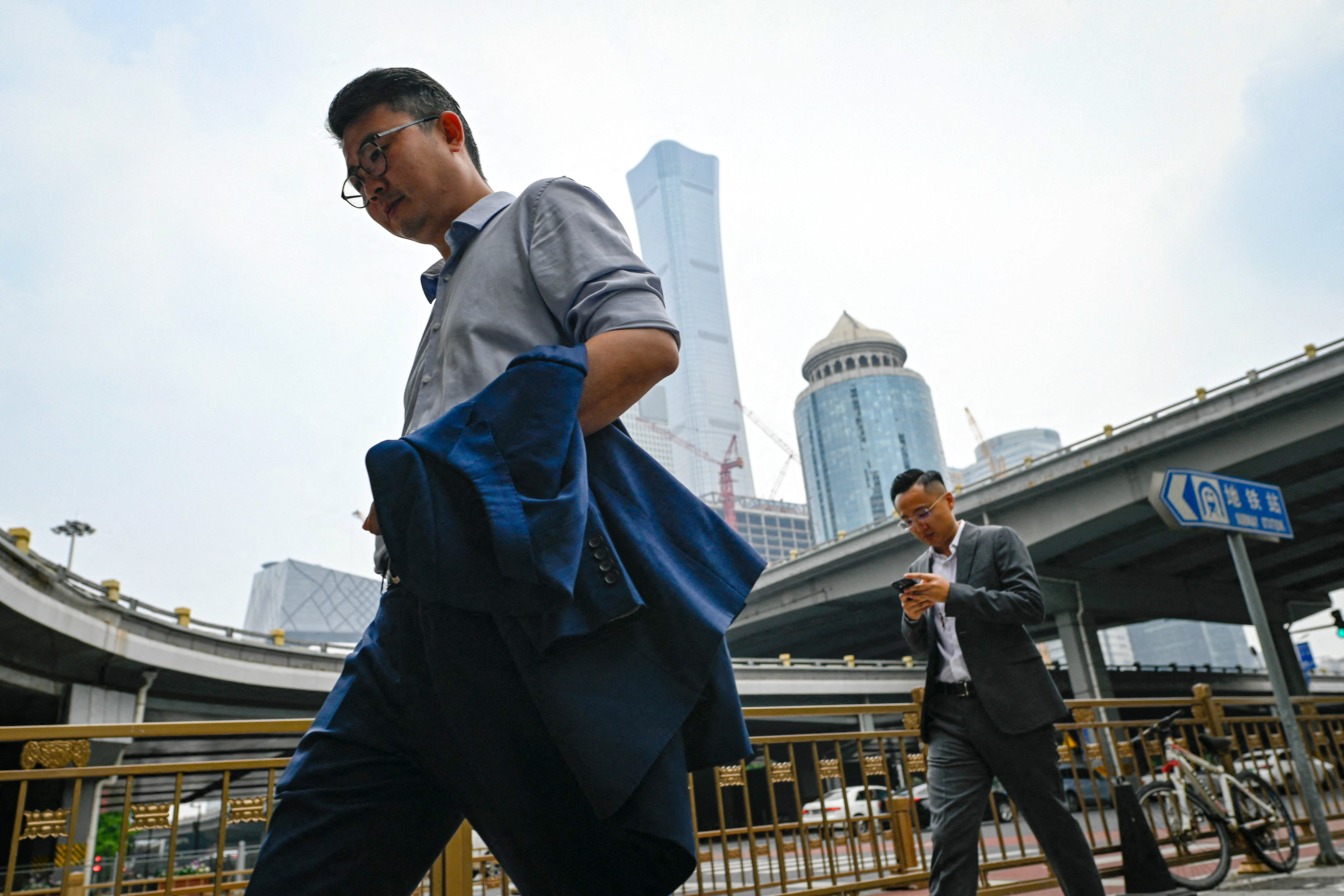 Beijing’s chief theoretician Wang Huning has called for a consolidation of leadership’s dual-circulation economic strategy that prioritises domestic demand. Photo: AFP