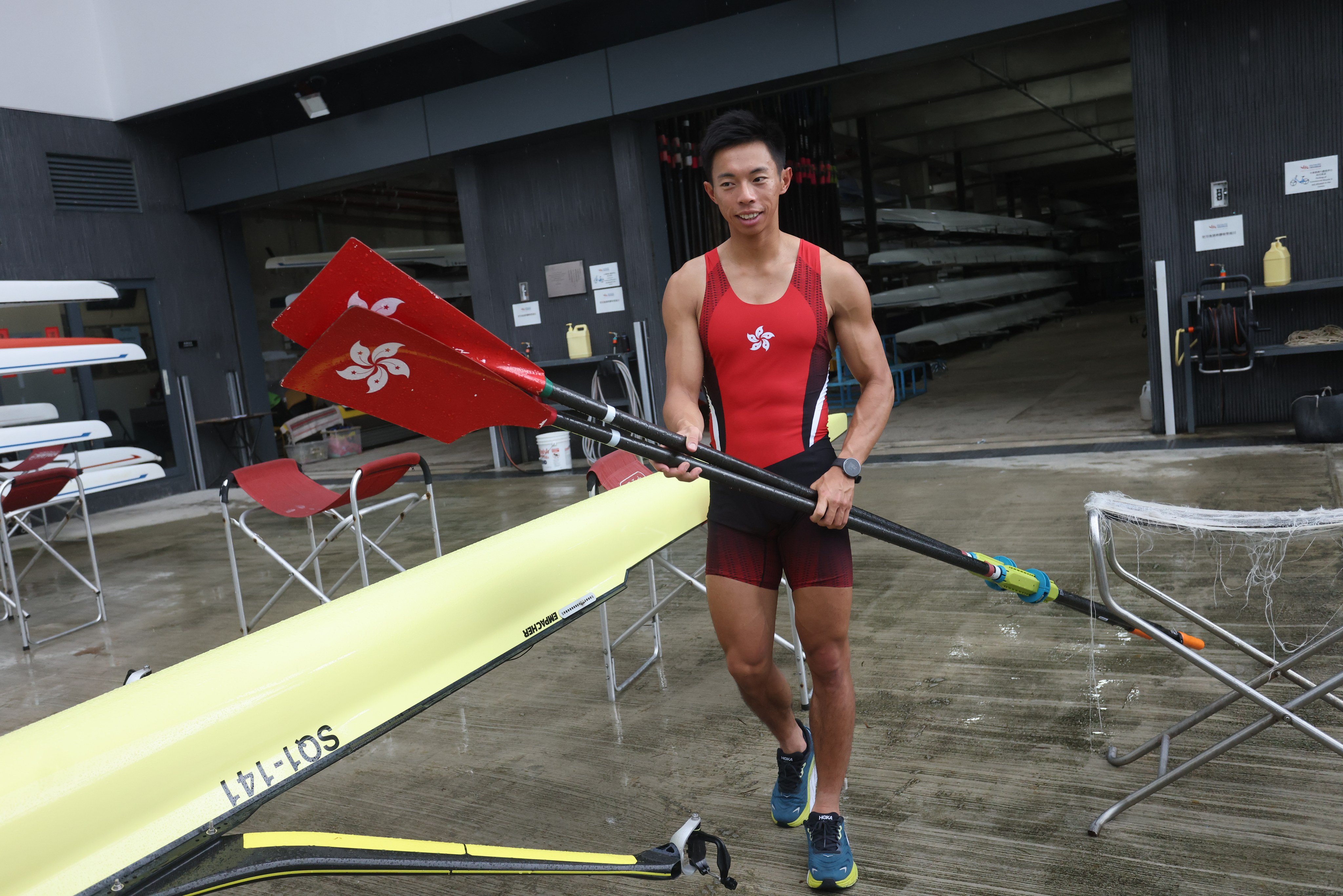 Hong Kong’s Chiu Hin-chun is back at the Olympics for the first time since 2016. Photo: Jonathan Wong